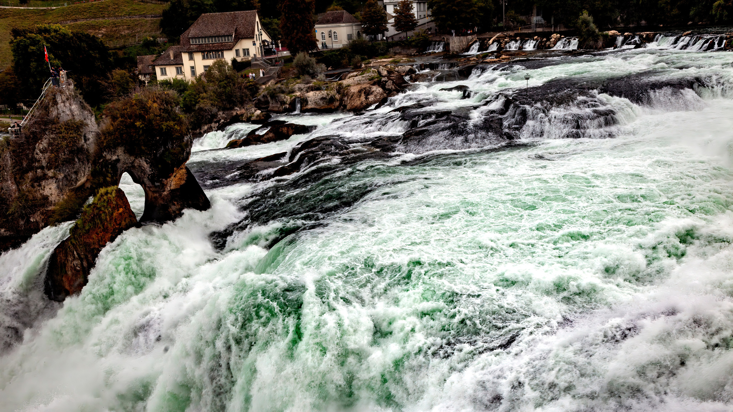 186.Rhine Falls.Switzerland.23.9.2024. Путешествия в формате 360......