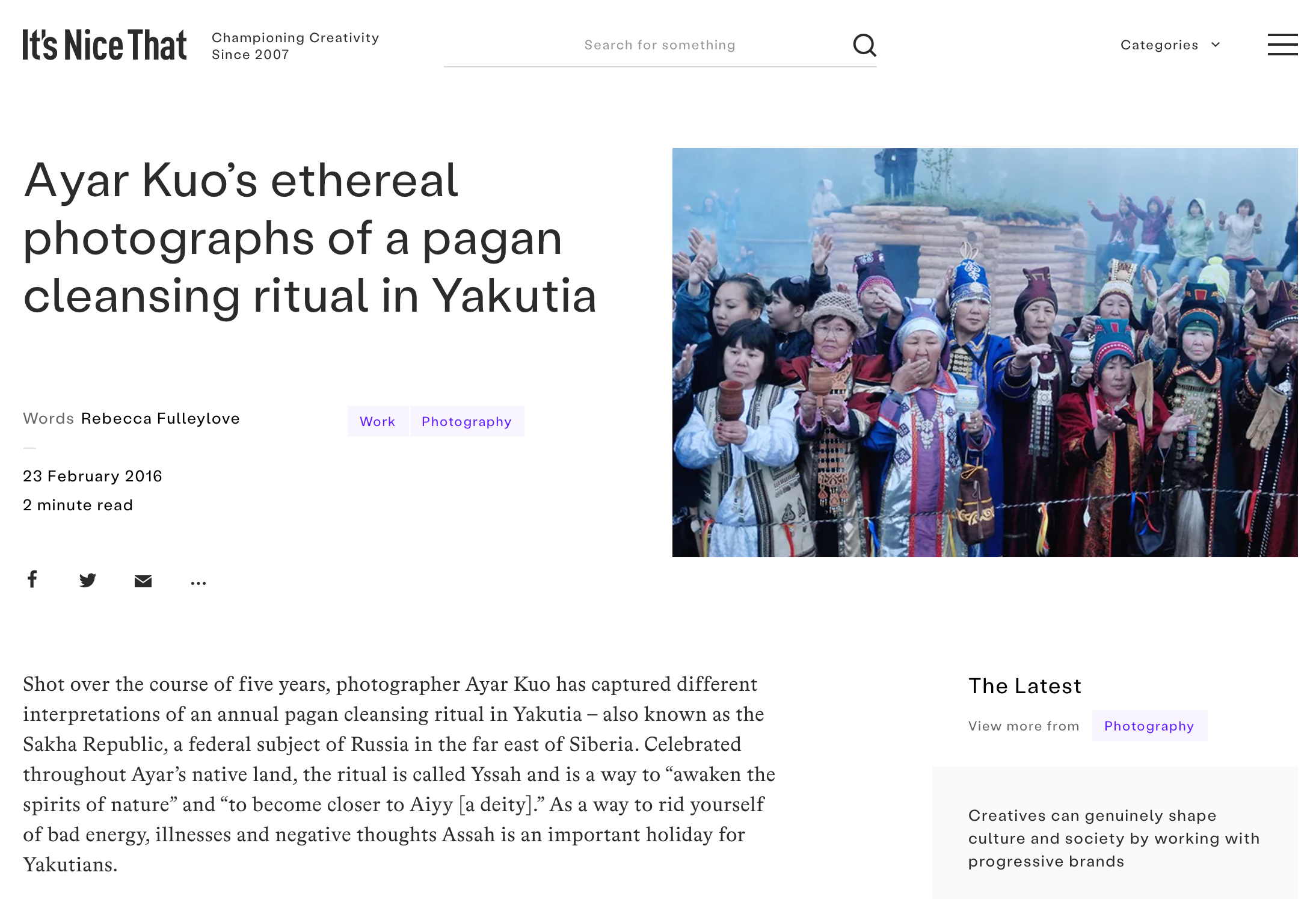 Publications. Ayar Kuo