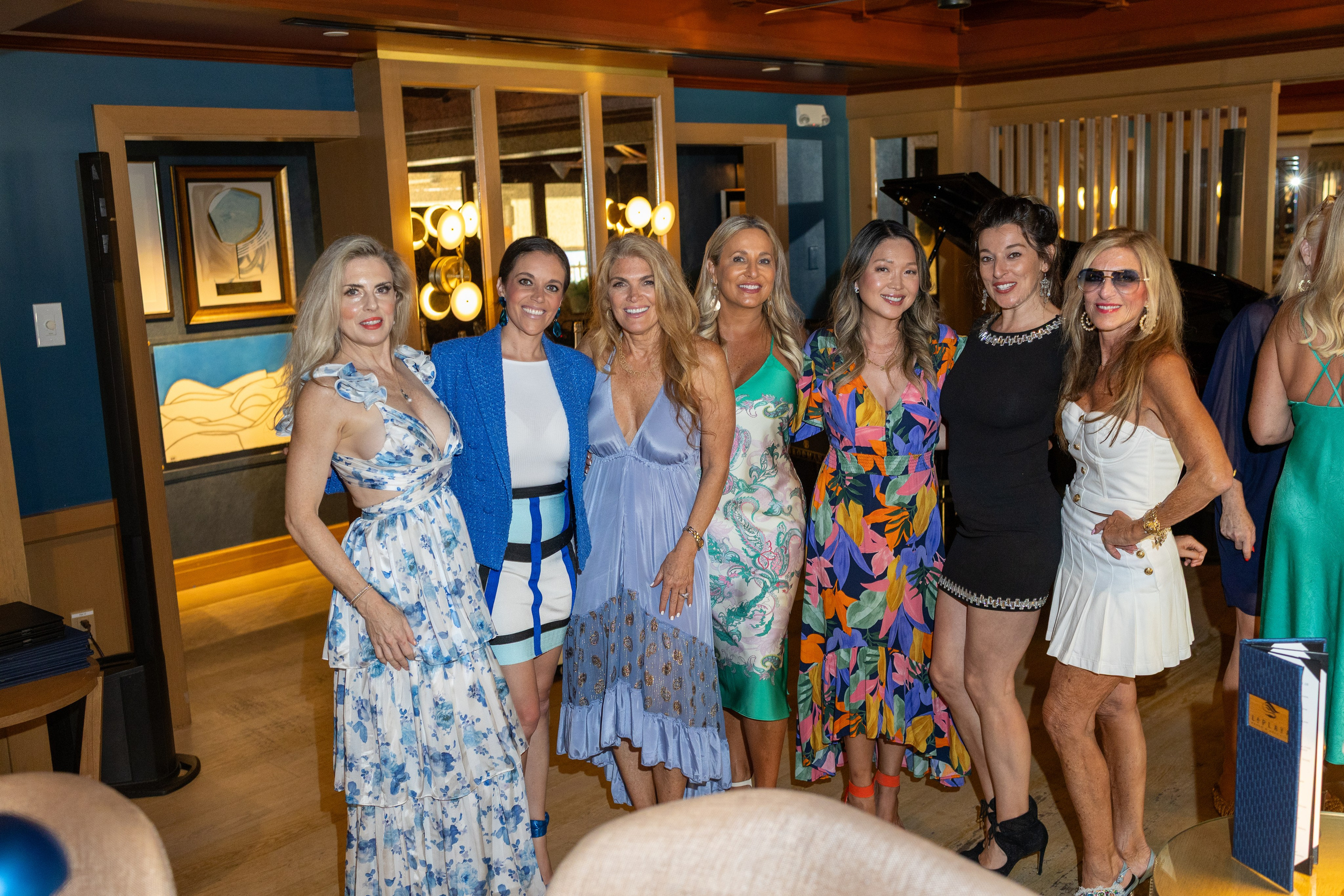 Kathy and Friends at La Playa. Out and About 239