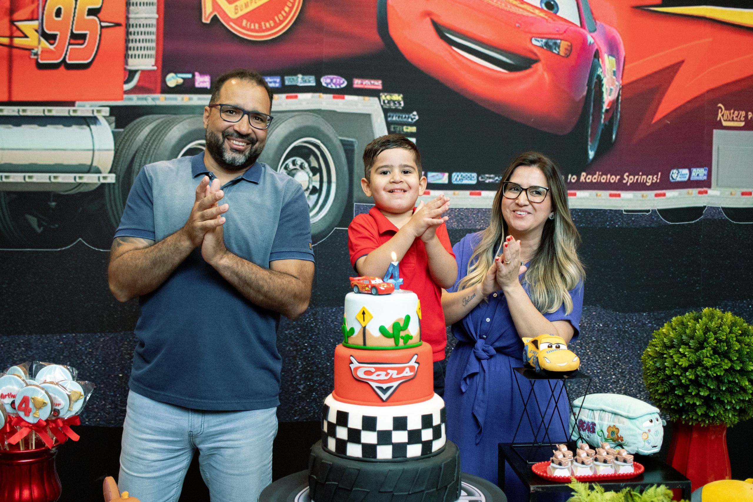 Arthur — Aniversário 4 anos. Principal