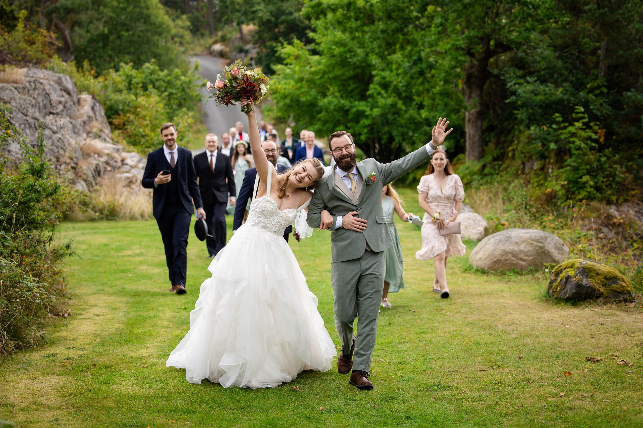 Bryllupsfotografering på Tromøya i Arendal. Bryllupsfotograf i Oslo og Rogaland — Meisal Media