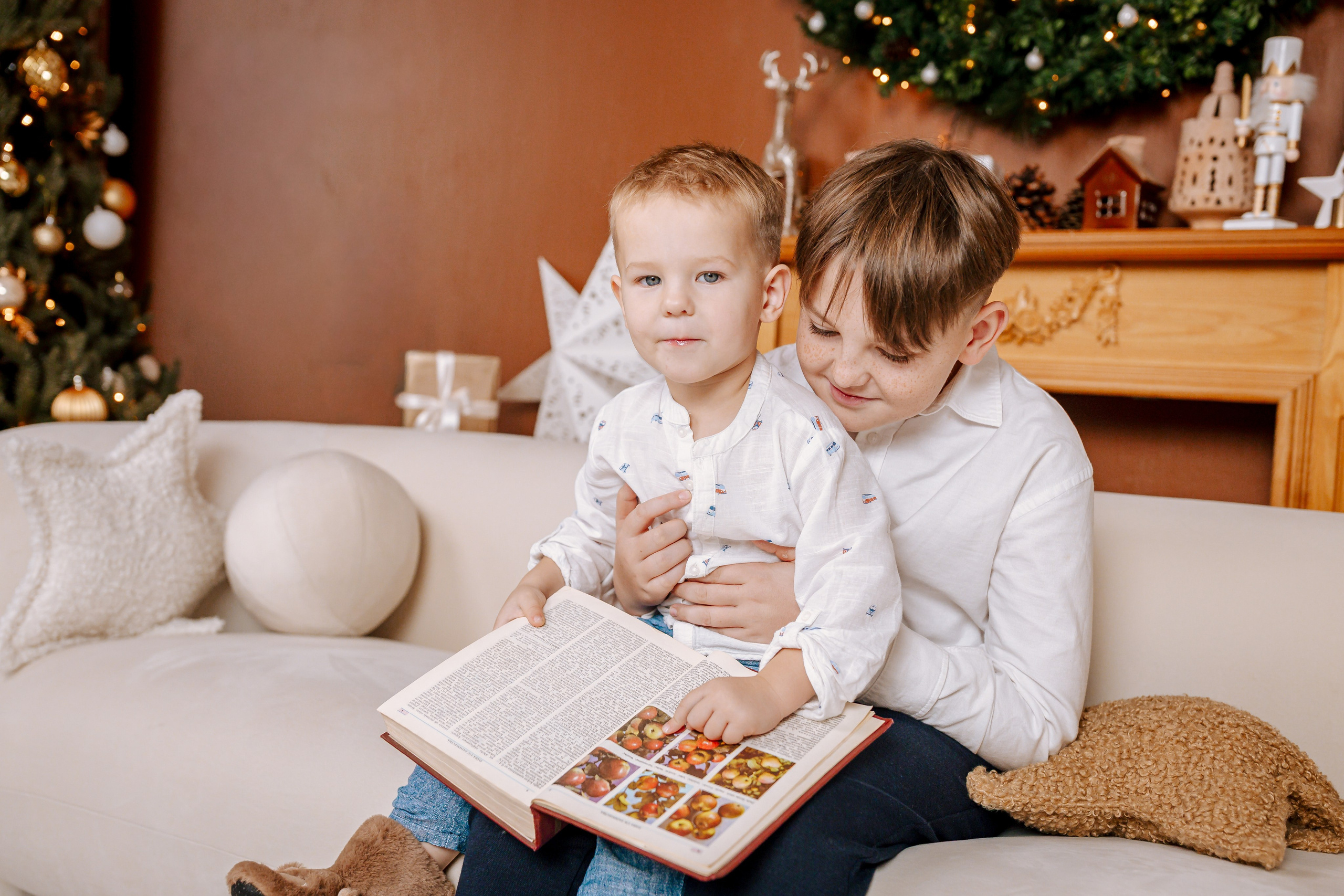Ziemassvētki studijā. Home