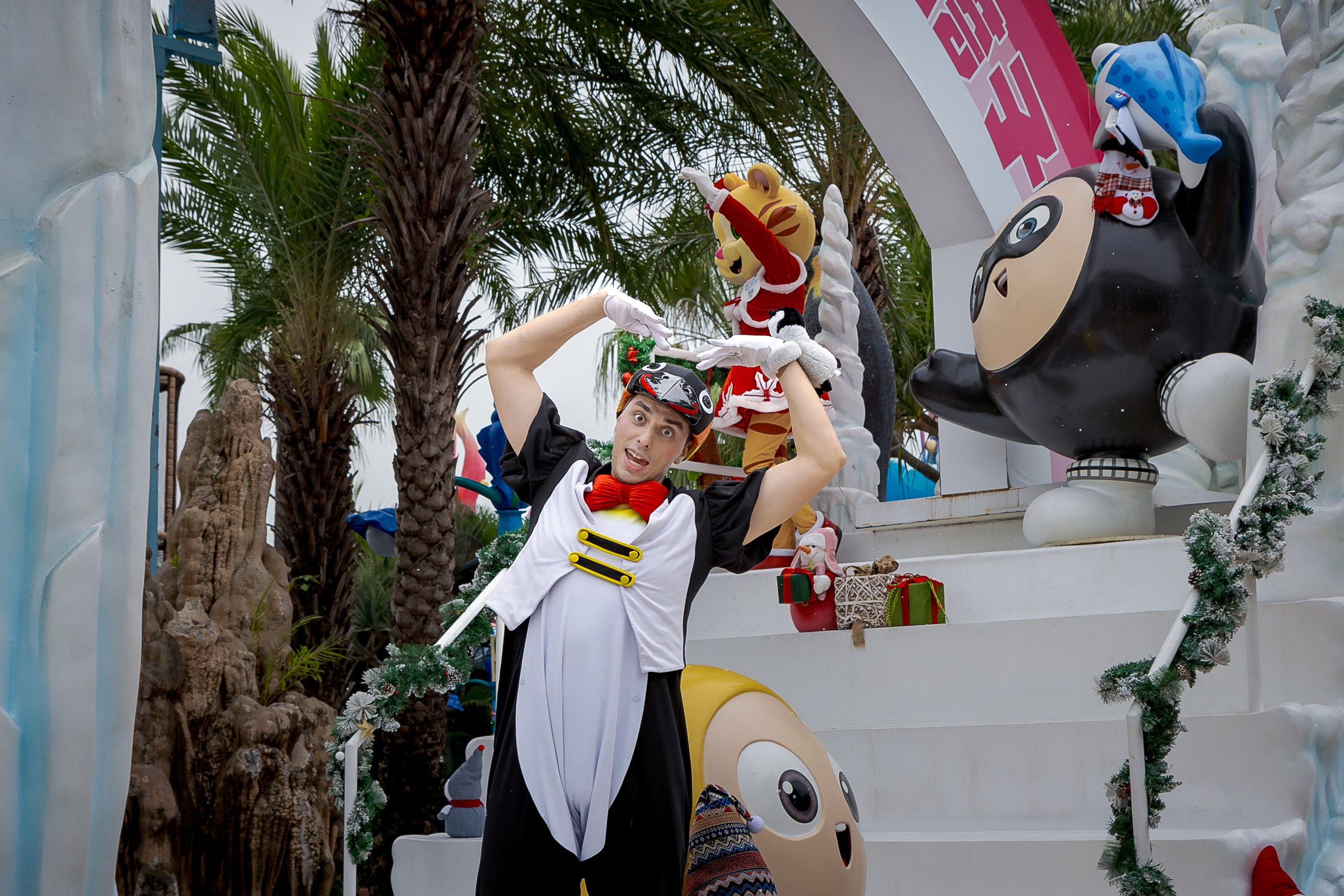 Дневной парад новогодняя версия