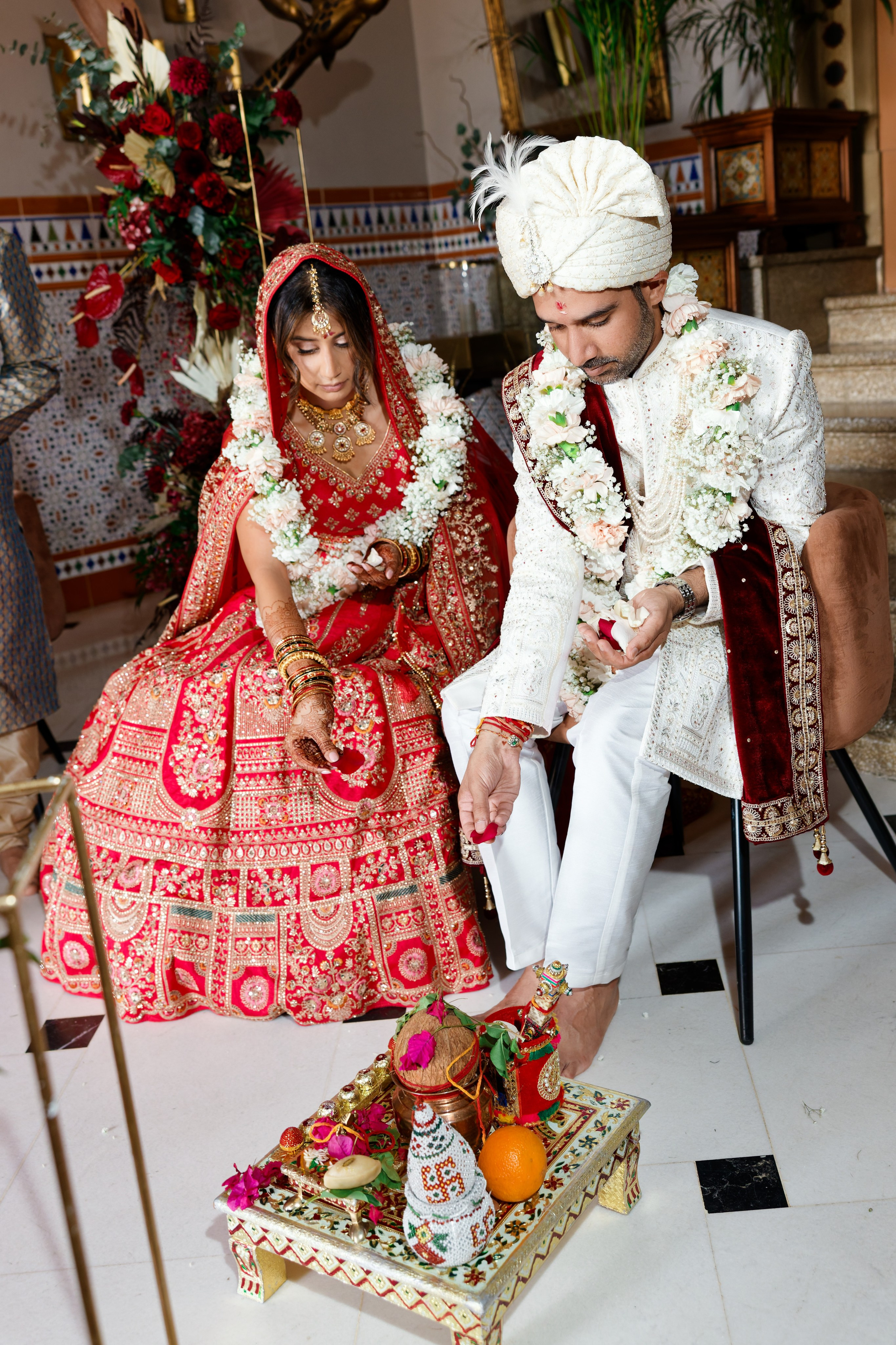 Indian wedding at Gran Villa Rosa, Barcelona