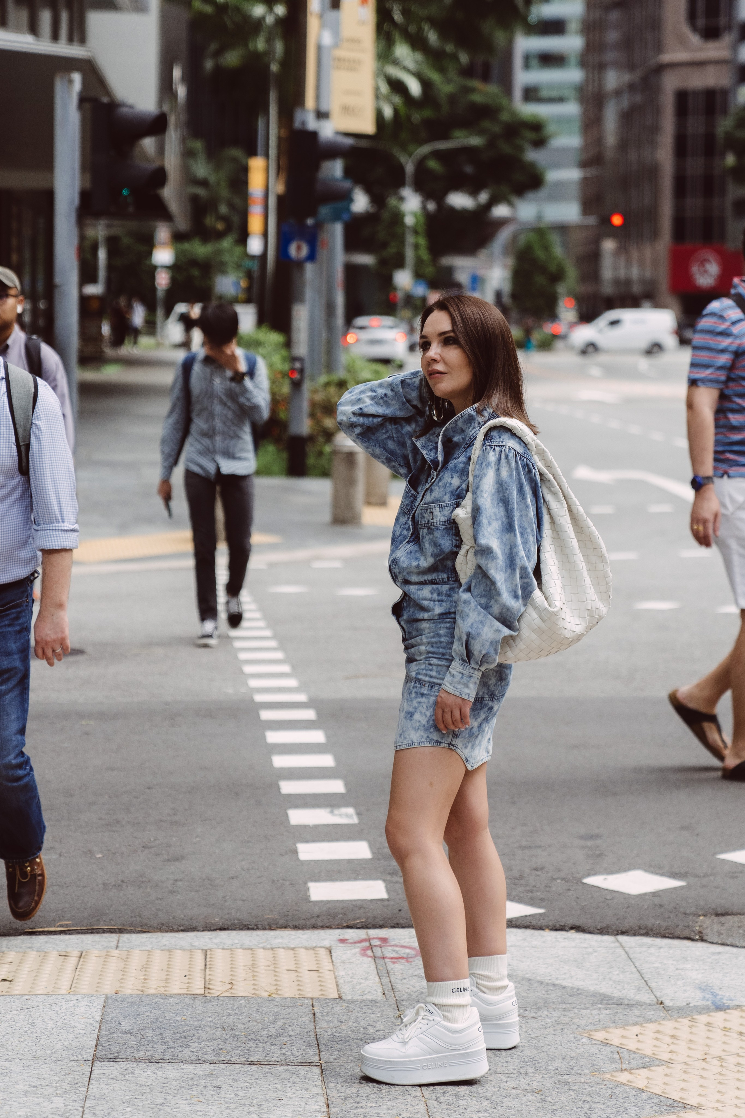 Portrait. Dasha in Singapore