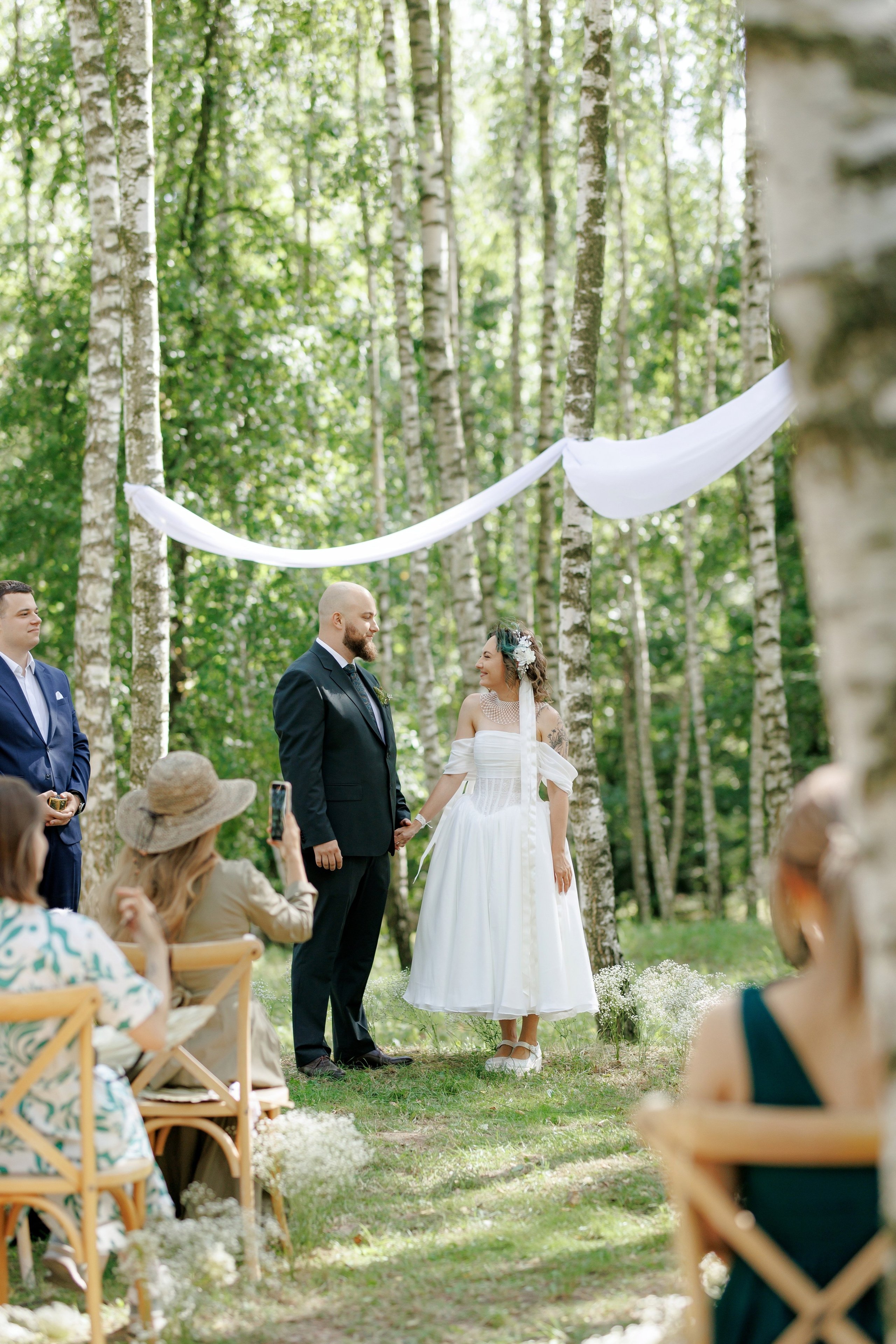 Janina & Wladek. Dworzyszcze Wola. 23.07.2025. Fotograf ślubny i rodzinny w Krakowie Yana Klymova