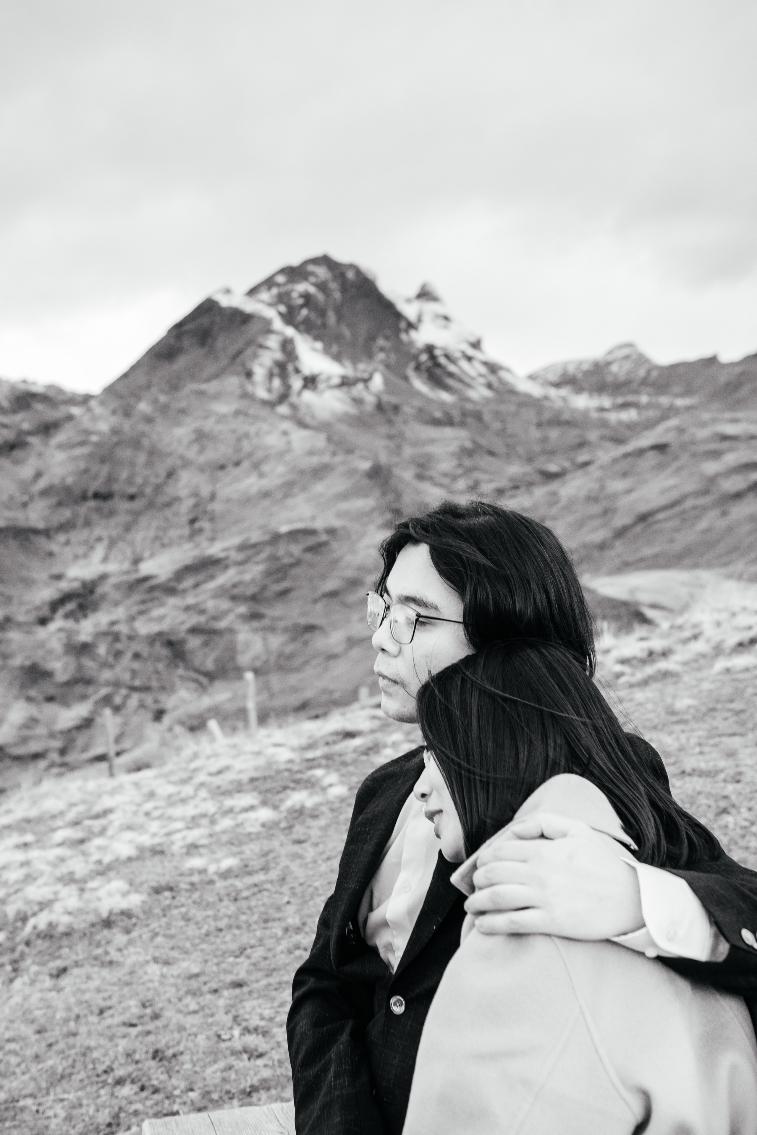 Kaiwen & Xiaoming Grindelwald, Switzerland. I am Elena Altendorfer. Wedding photographer in Zurich and Switzerland