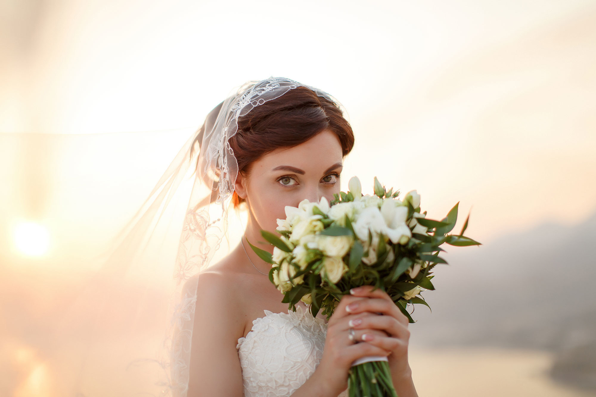 Montenegro park Milocer'de düğün