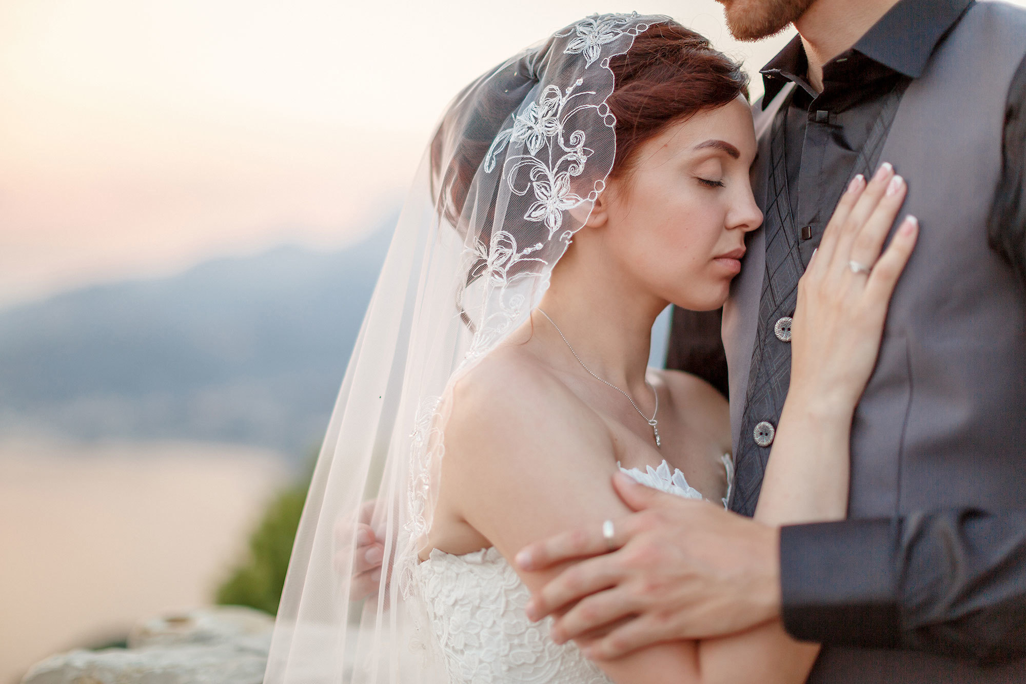 Montenegro park Milocer'de düğün