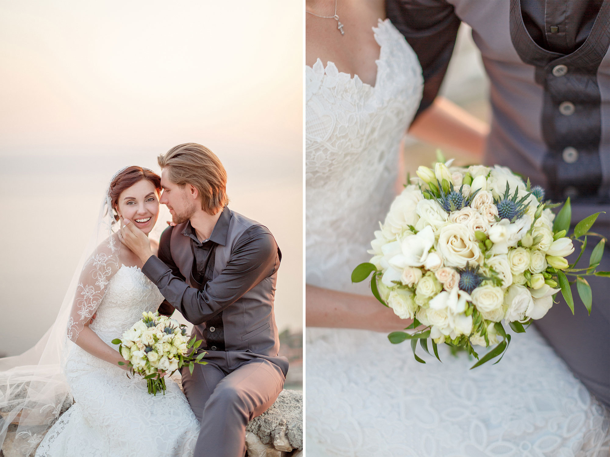 Wedding in ortodox church in Montenegro