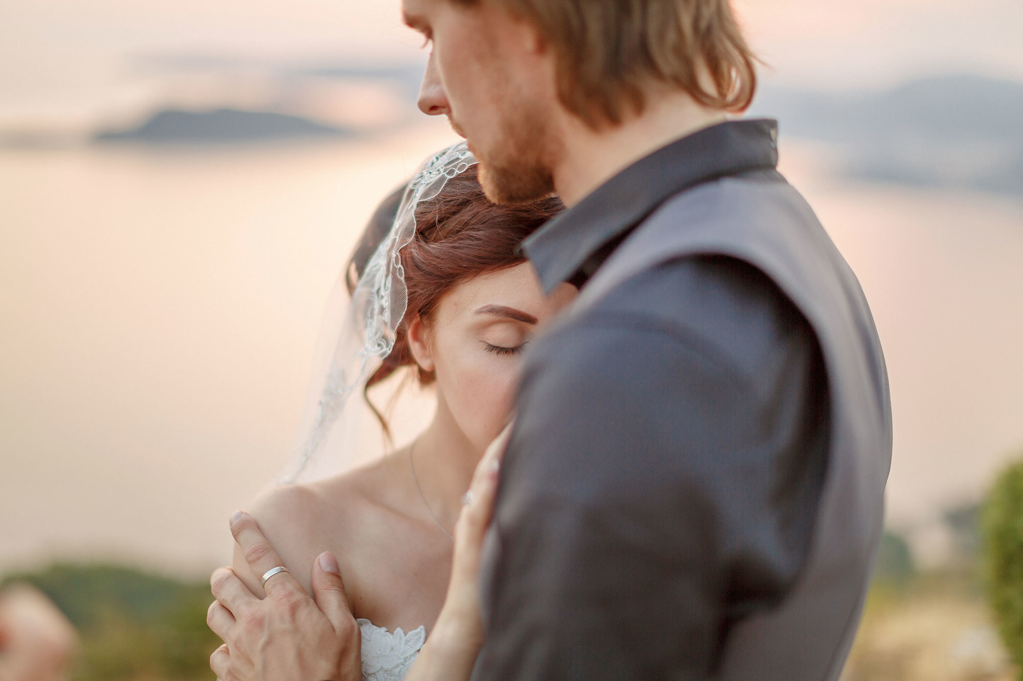 Montenegro park Milocer'de düğün