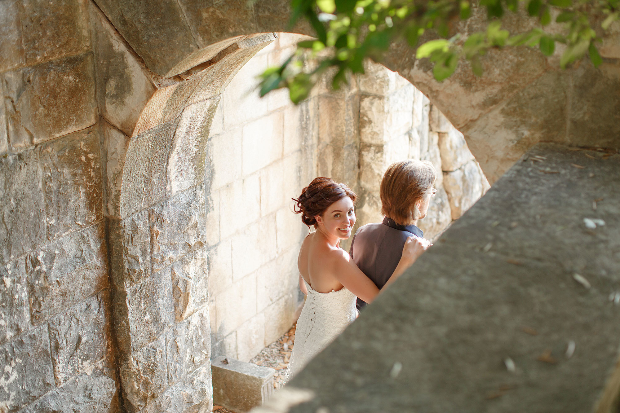 Montenegro park Milocer'de düğün