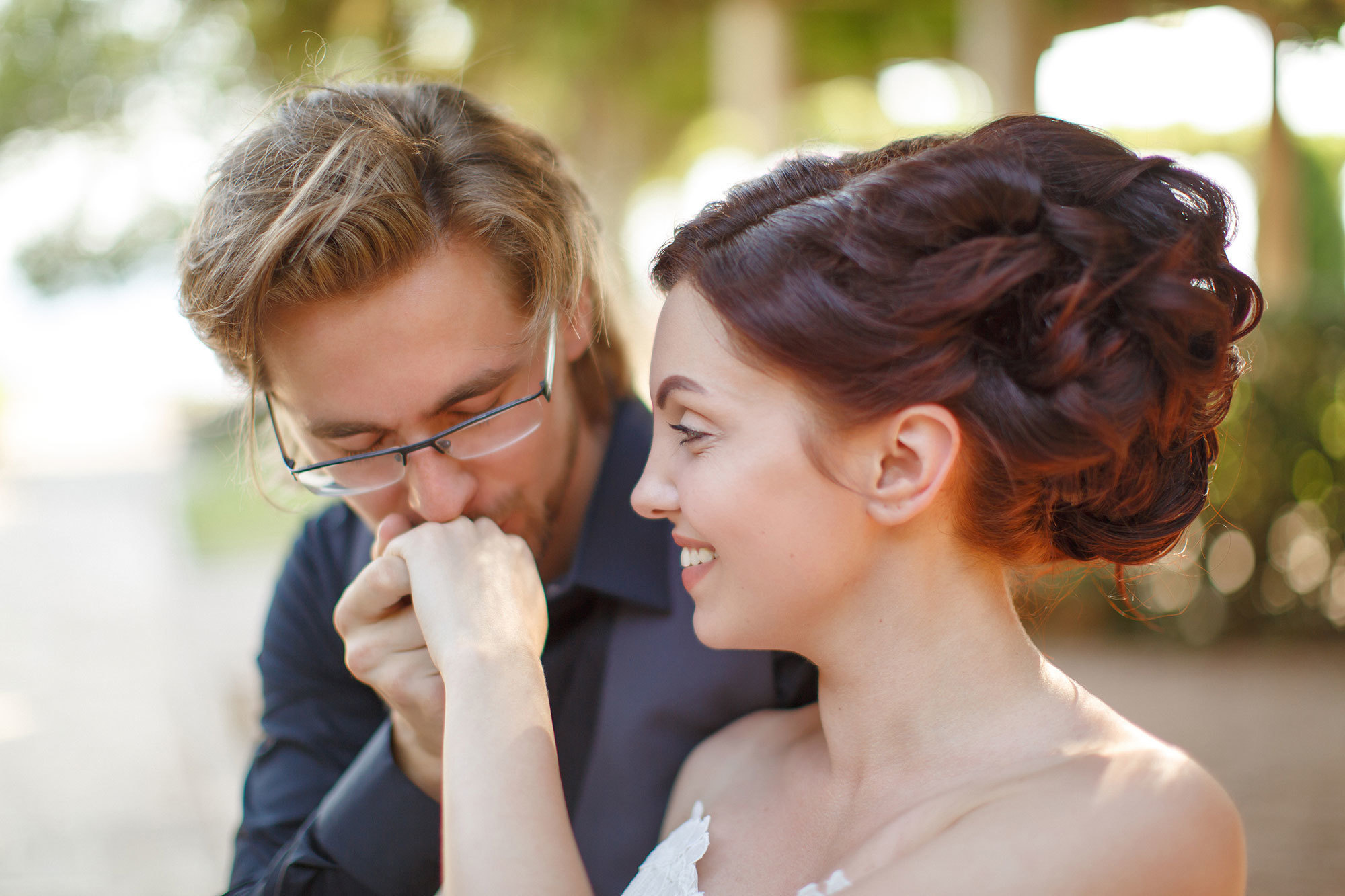 Montenegro park Milocer'de düğün