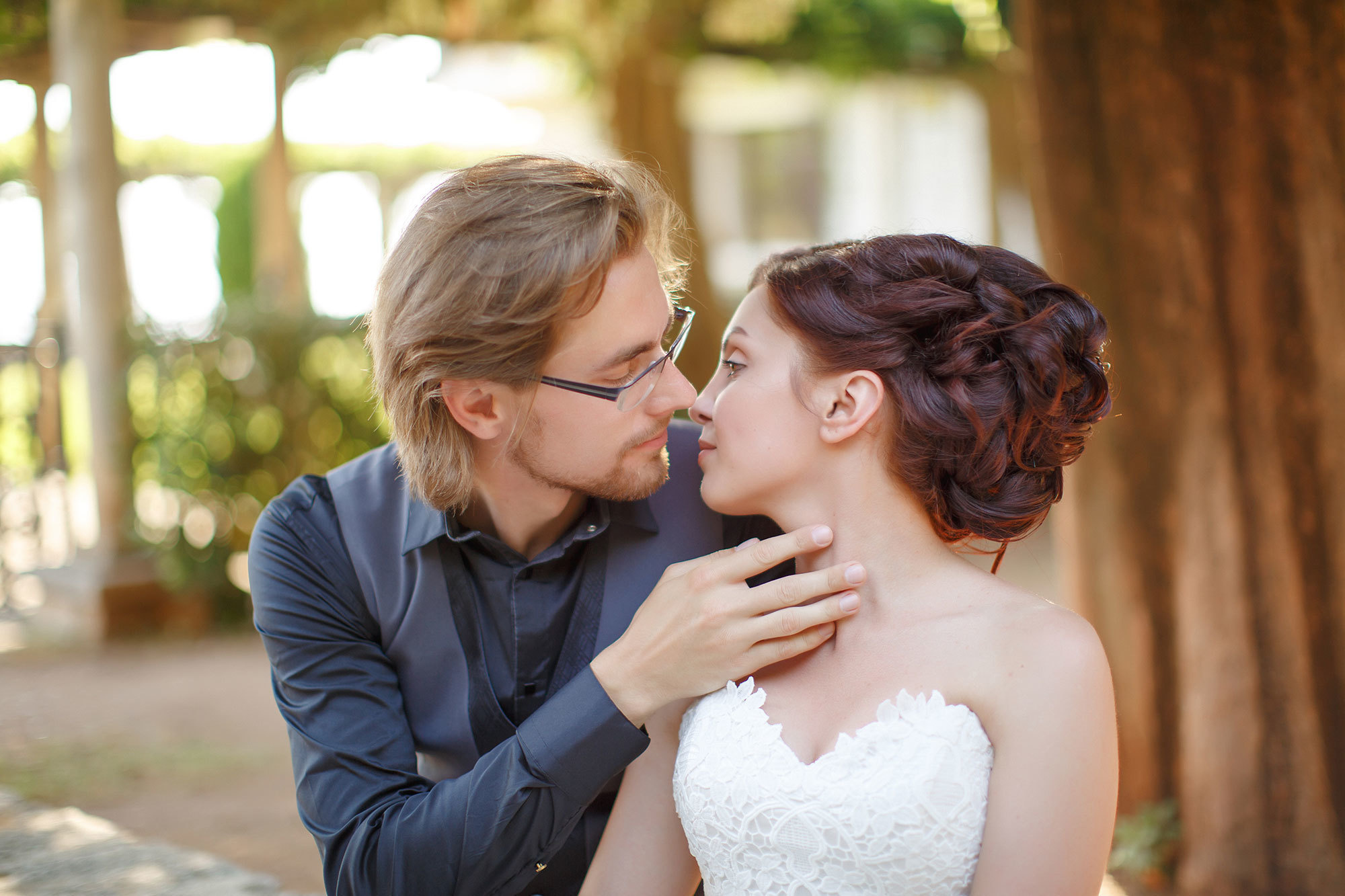 Montenegro park Milocer'de düğün