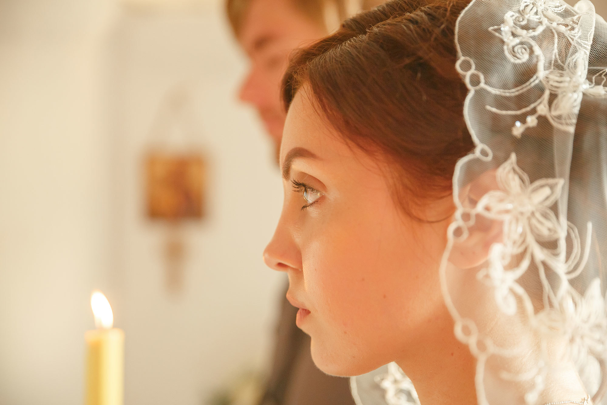 Wedding in ortodox church in Montenegro