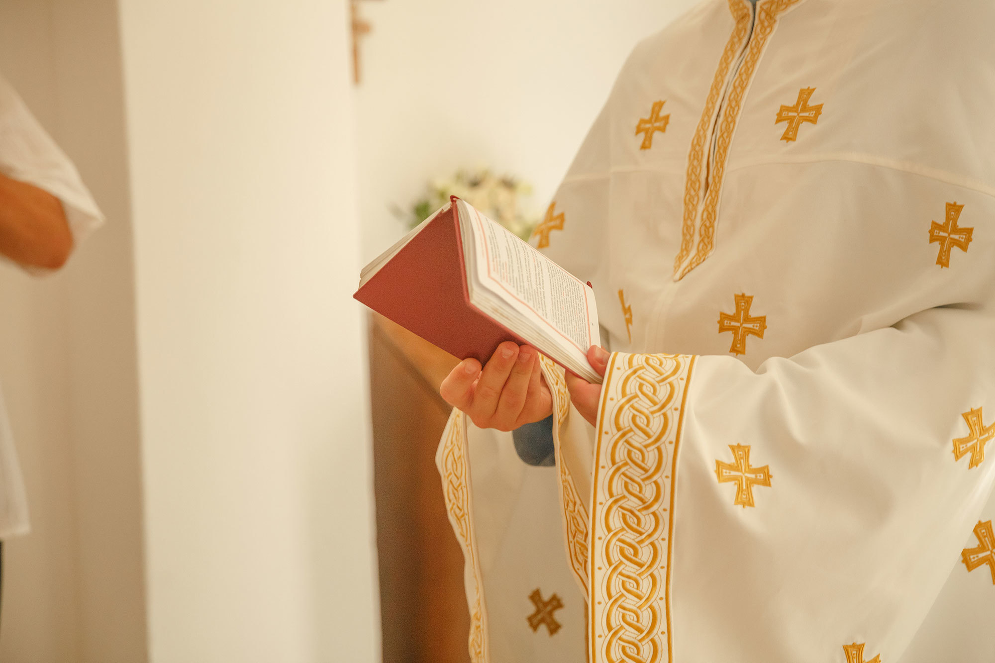 Wedding in ortodox church in Montenegro