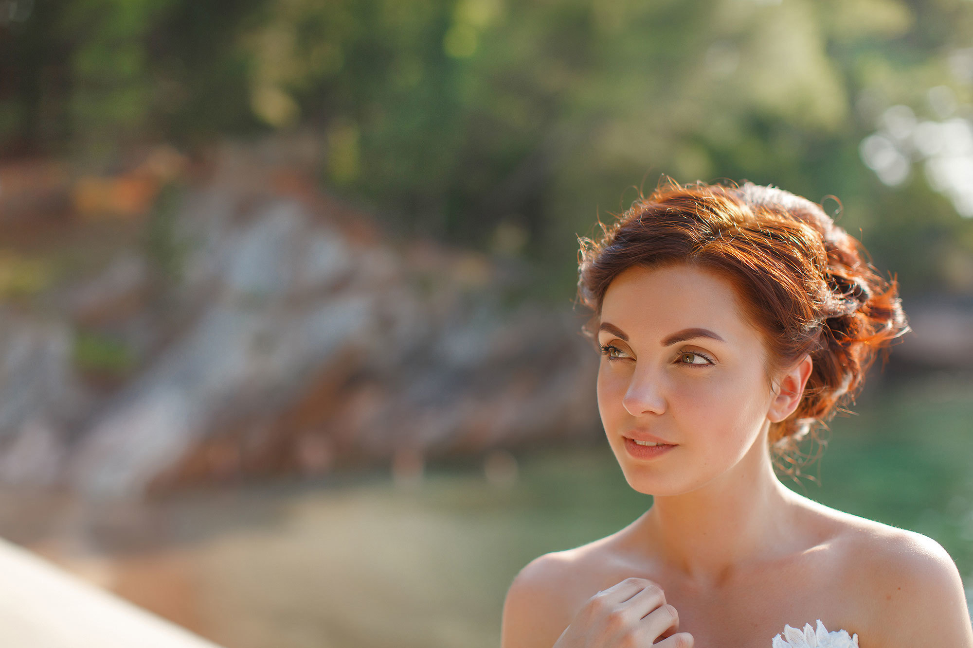 Montenegro park Milocer'de düğün