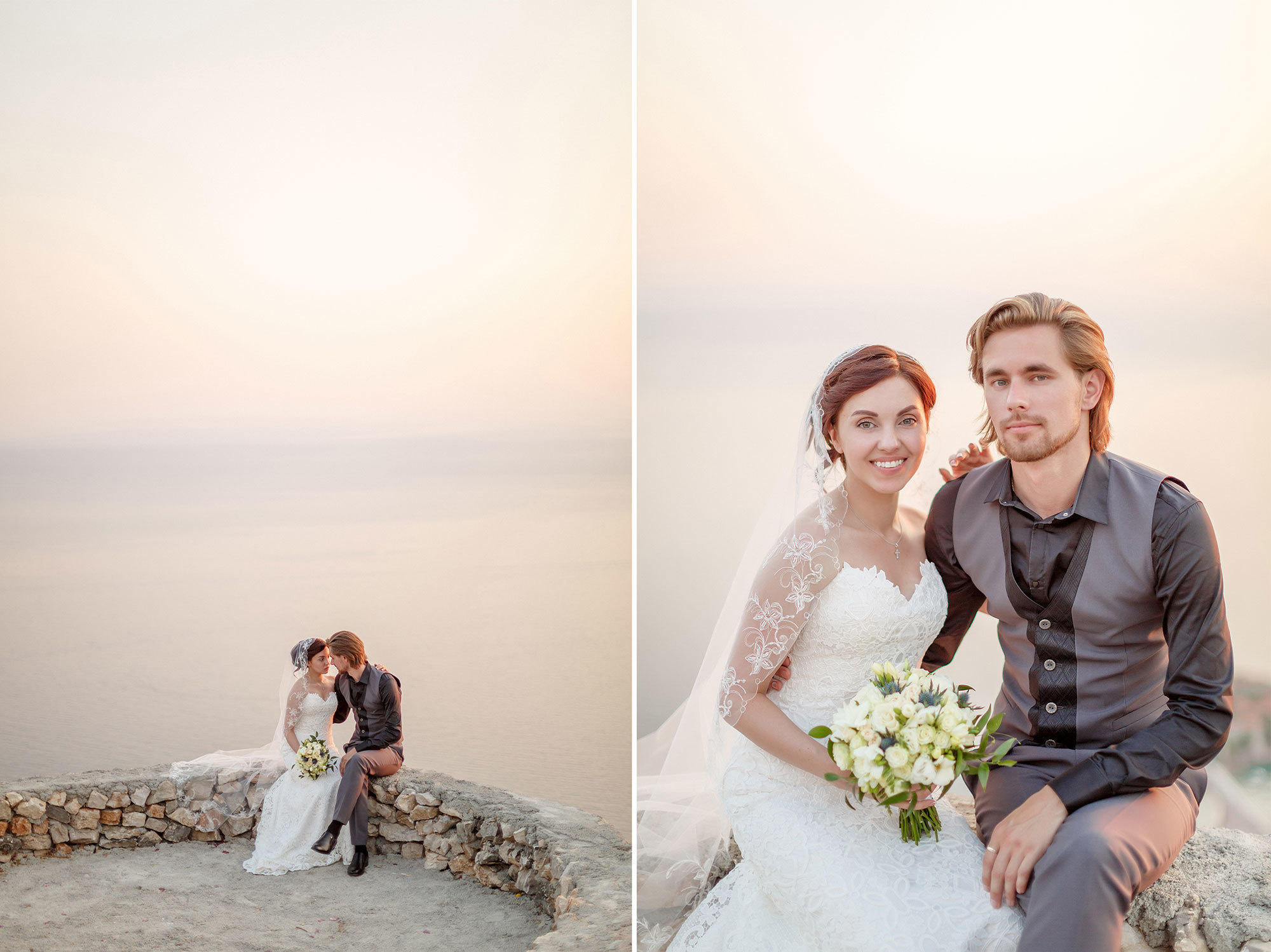 Wedding in ortodox church in Montenegro