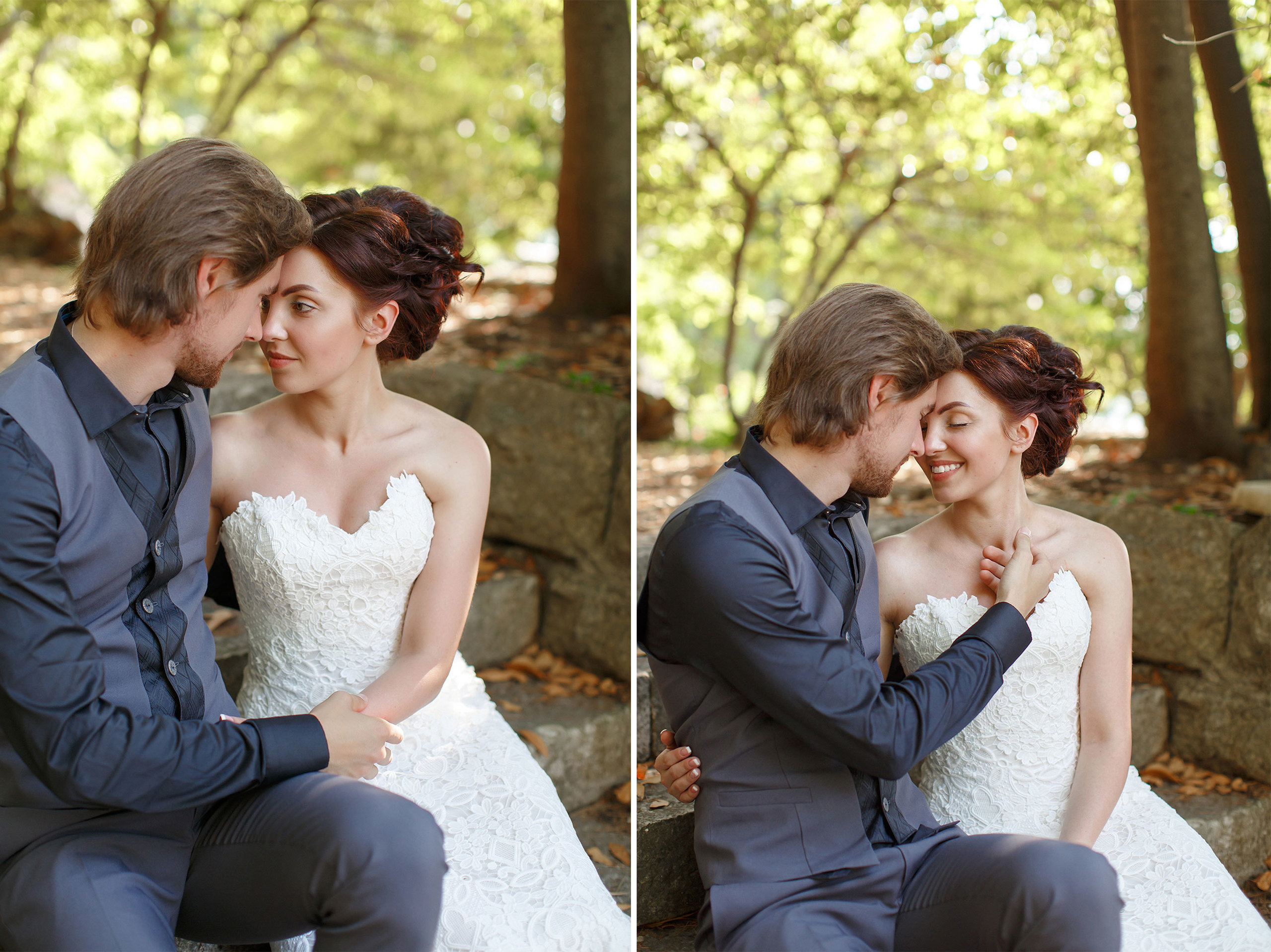 Montenegro park Milocer'de düğün