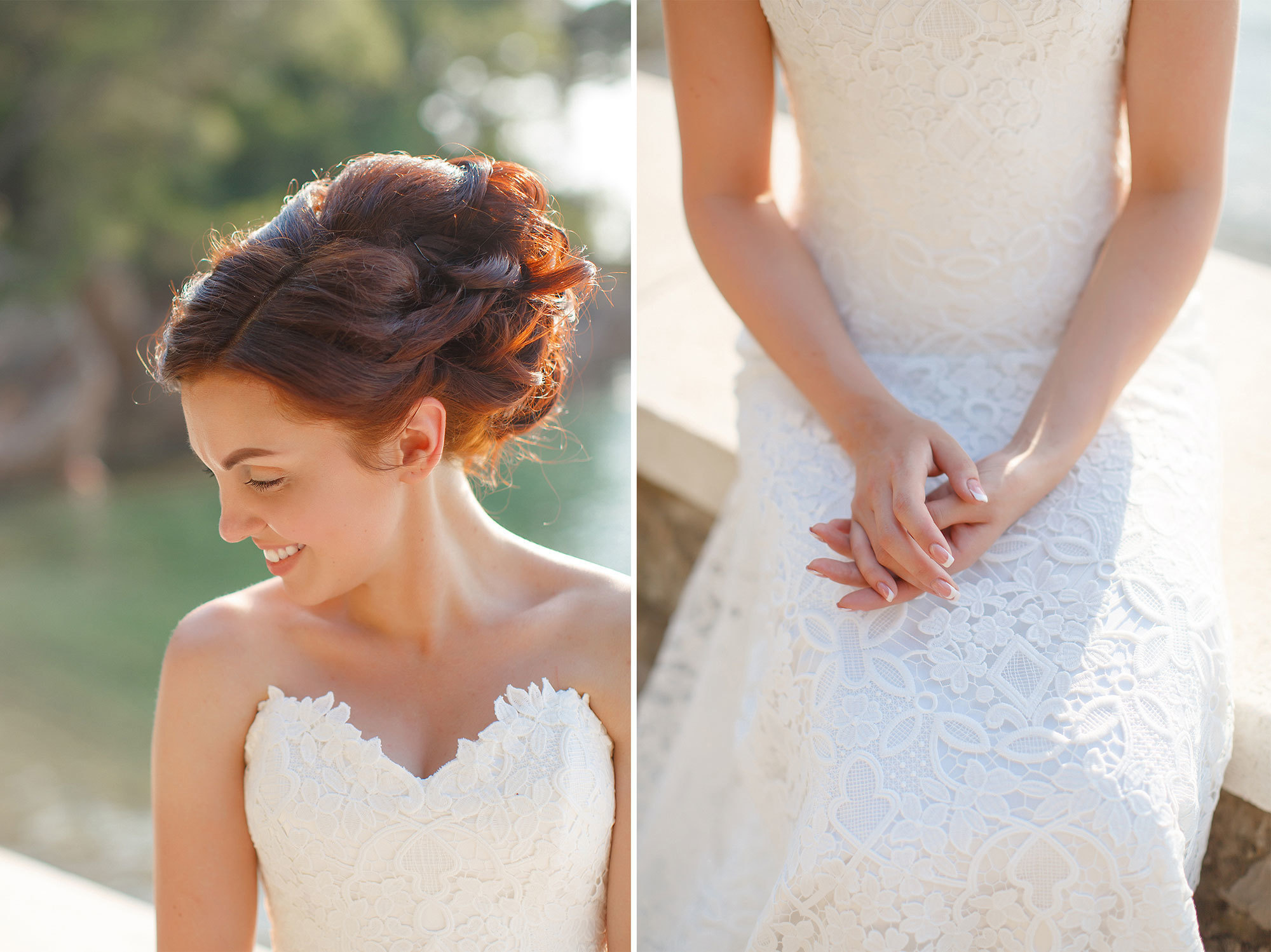 Montenegro park Milocer'de düğün