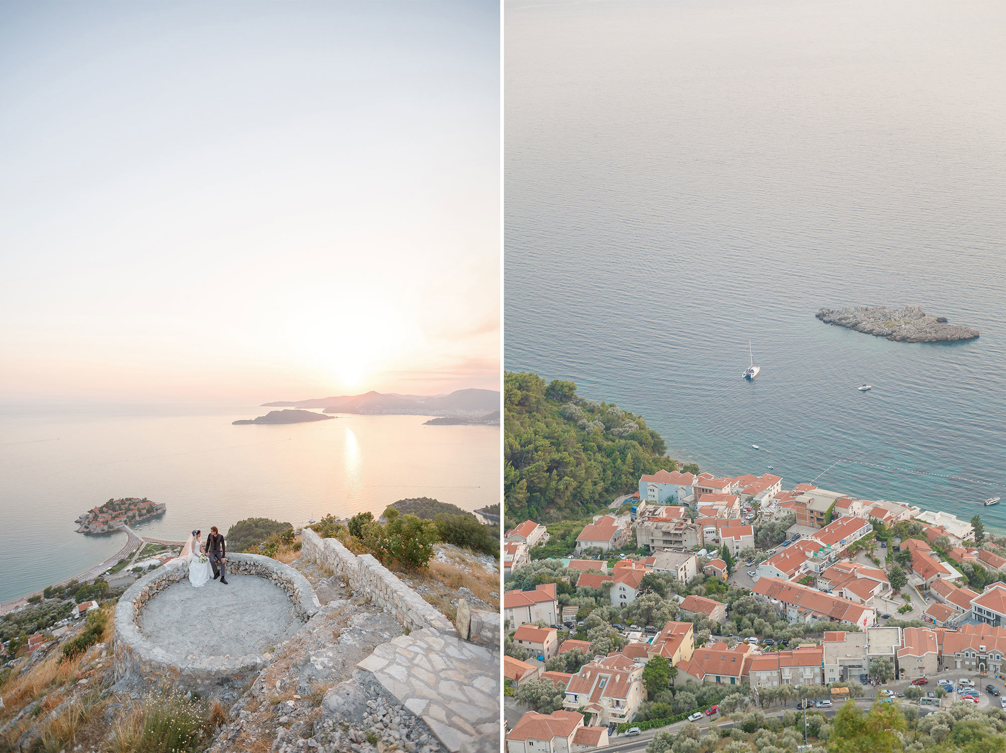 Wedding in ortodox church in Montenegro