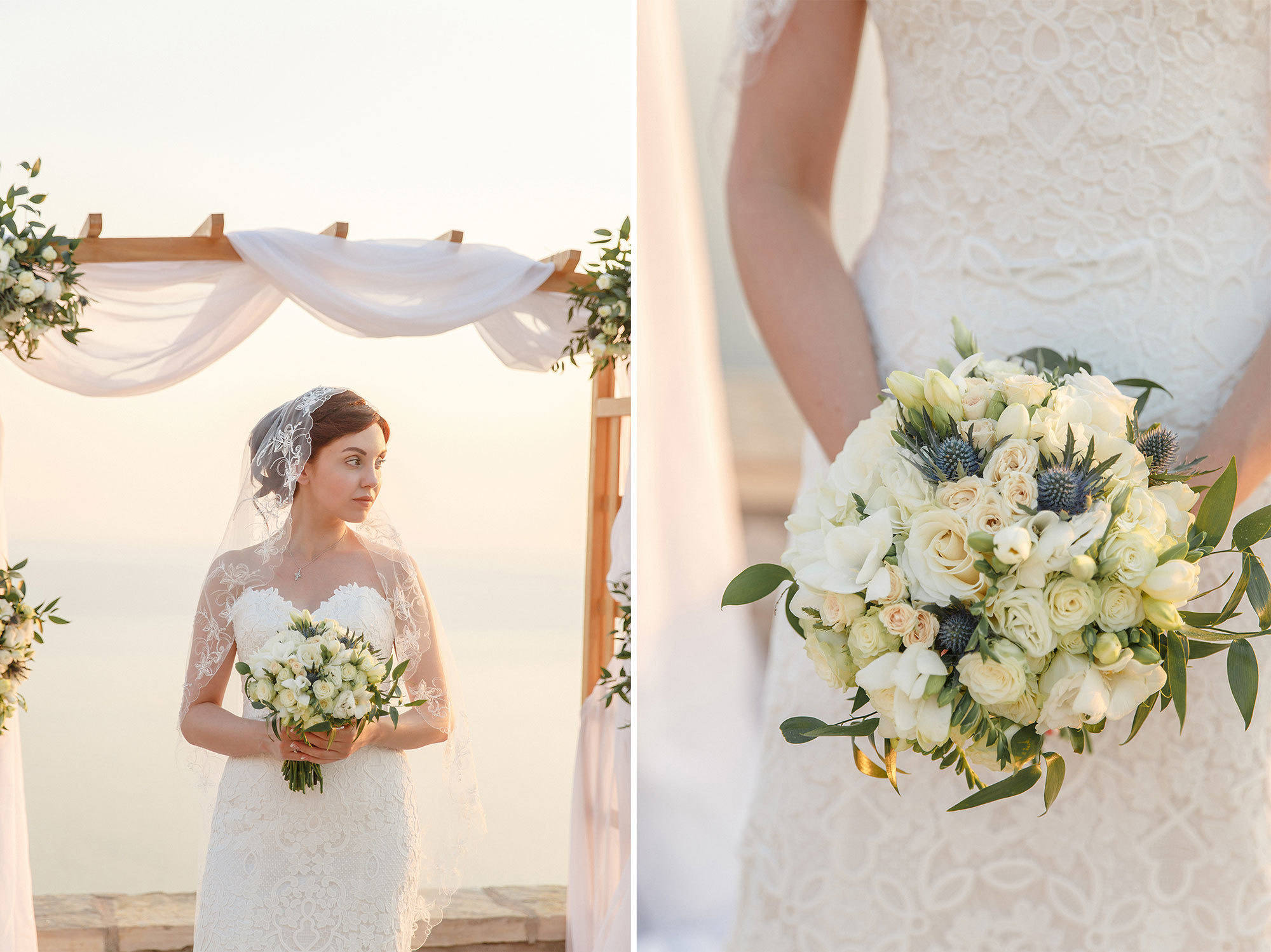 Montenegro park Milocer'de düğün