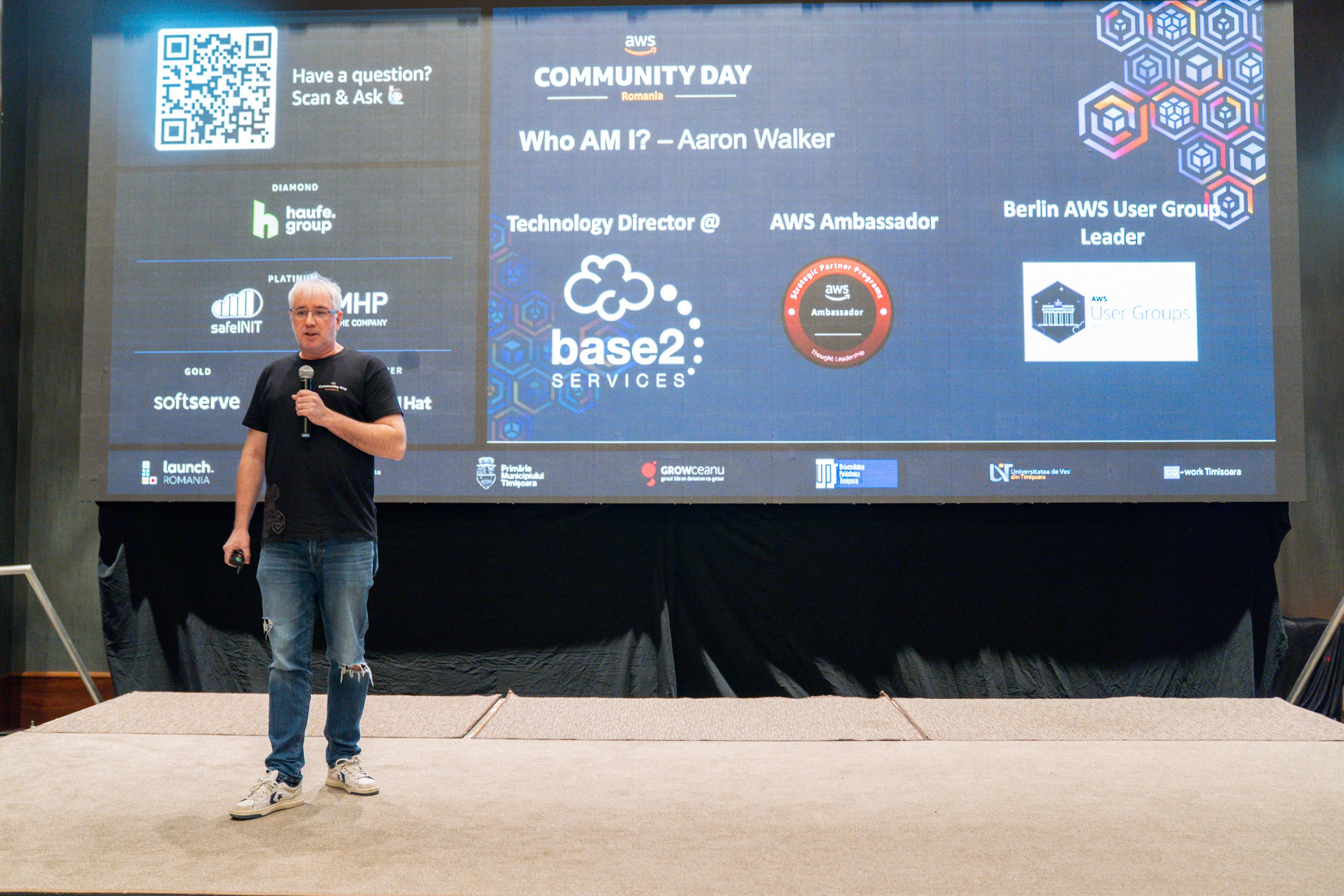 AWS Community Day 2025. Cozac Cristian Photographer