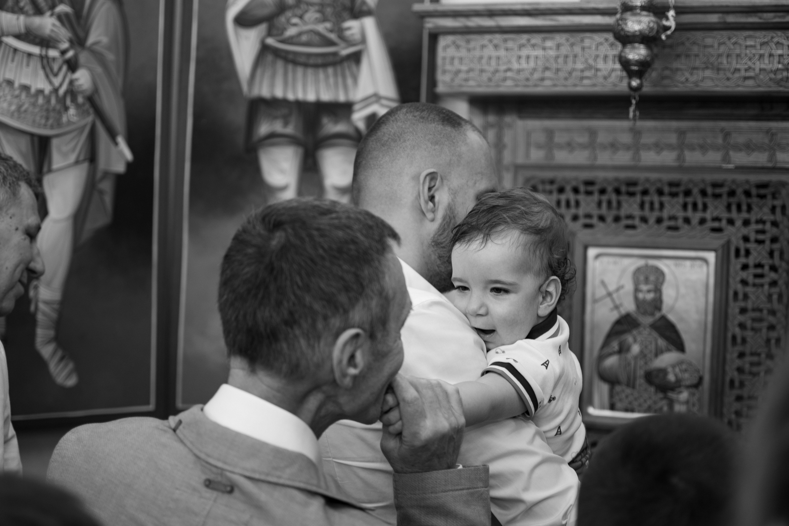 Lazar, krštenje i rođendan. BambinaaPhotography