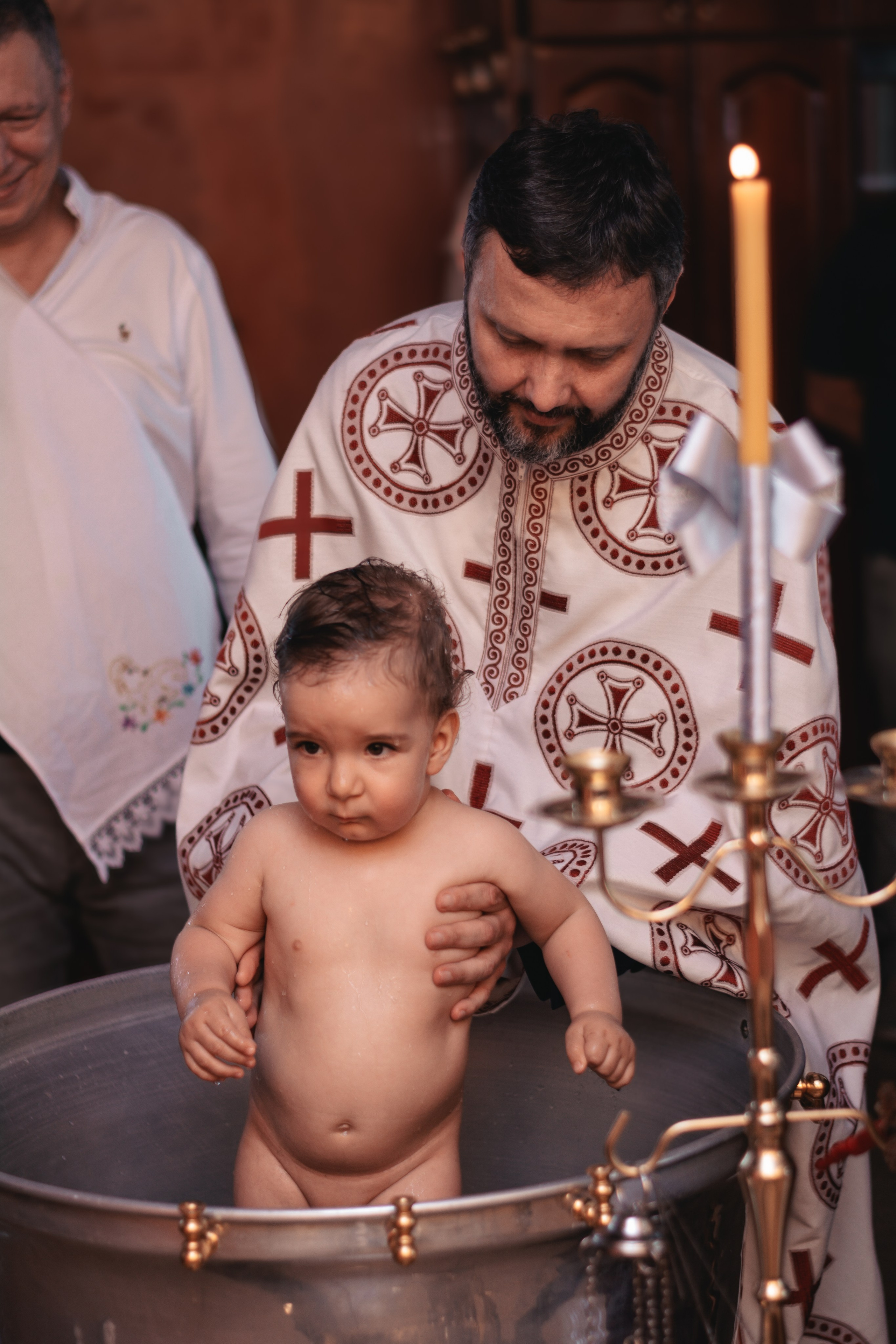 Lazar, krštenje i rođendan. BambinaaPhotography