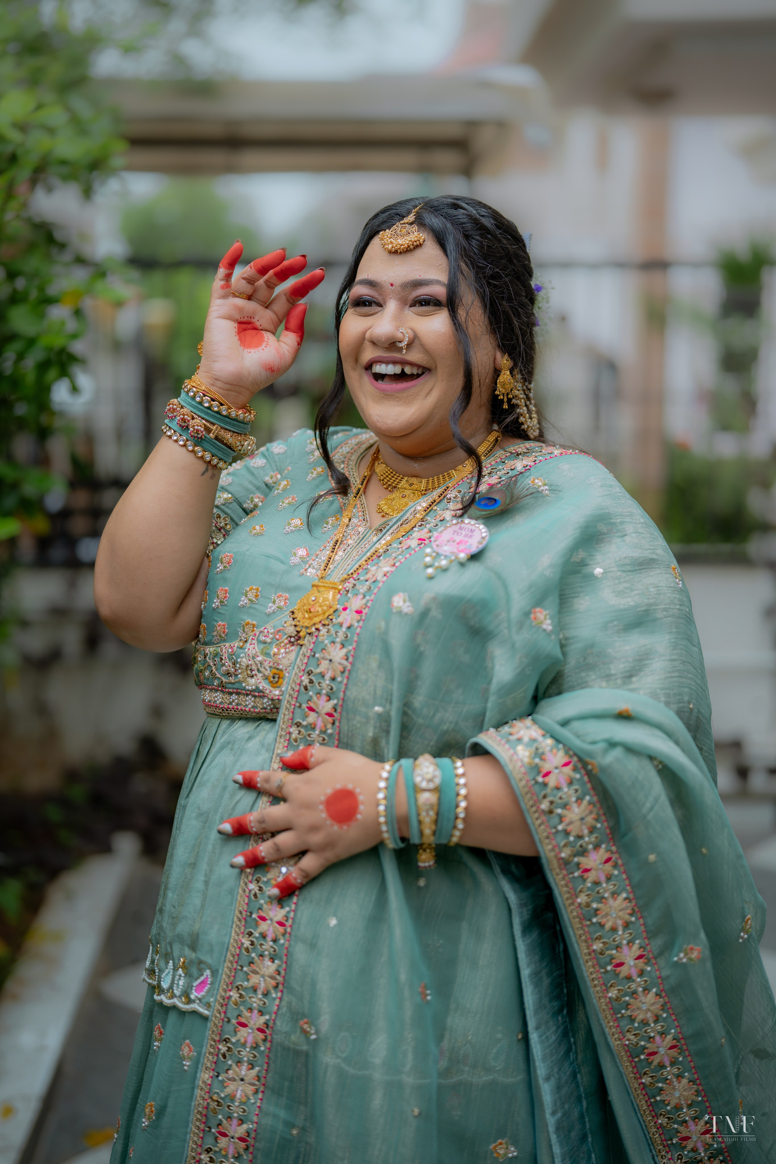 Krupa’s baby shower. TNF photo & filming