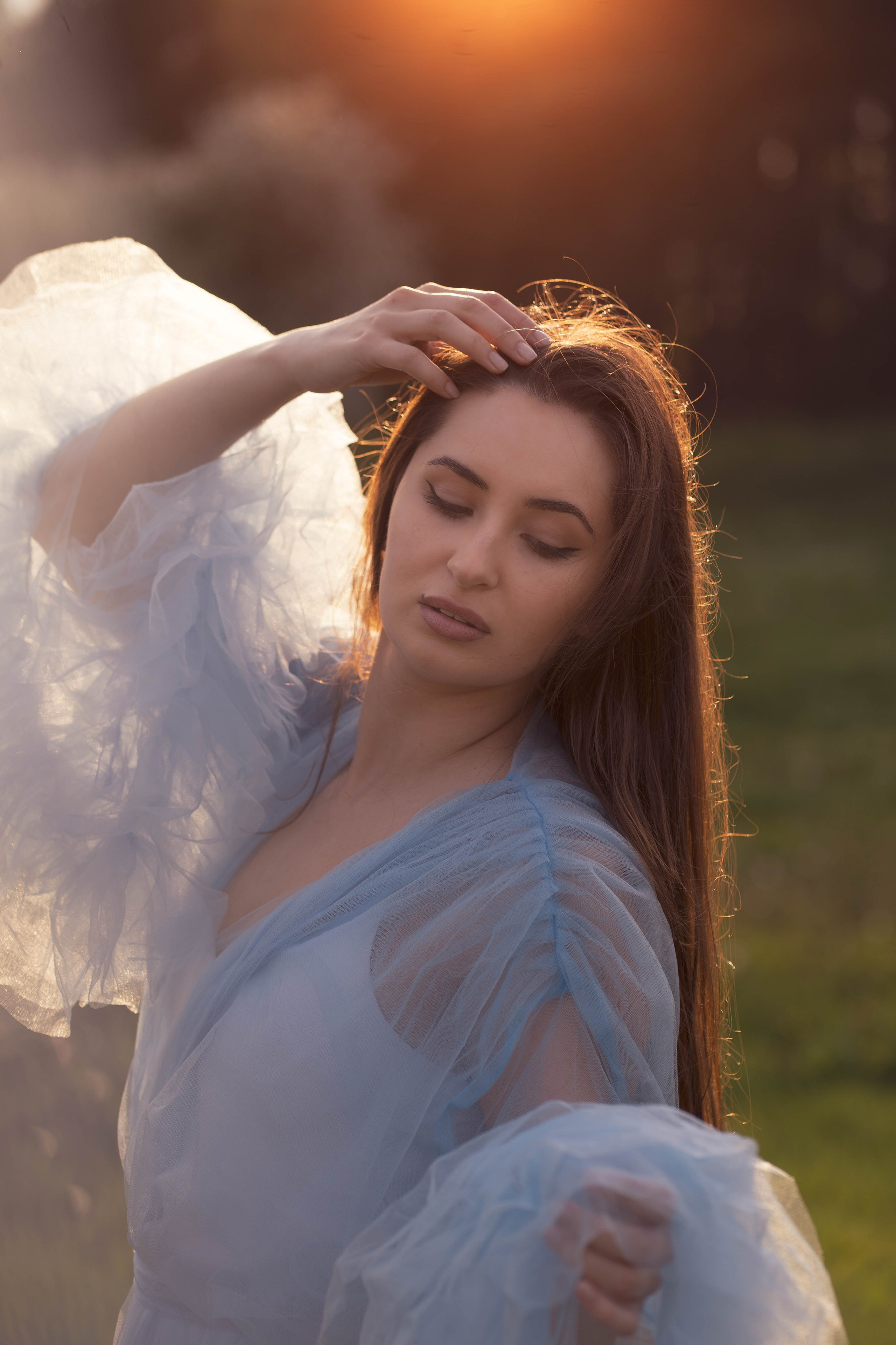 Saulėlydis su Dominika. Fotografija — Olga Bojarin