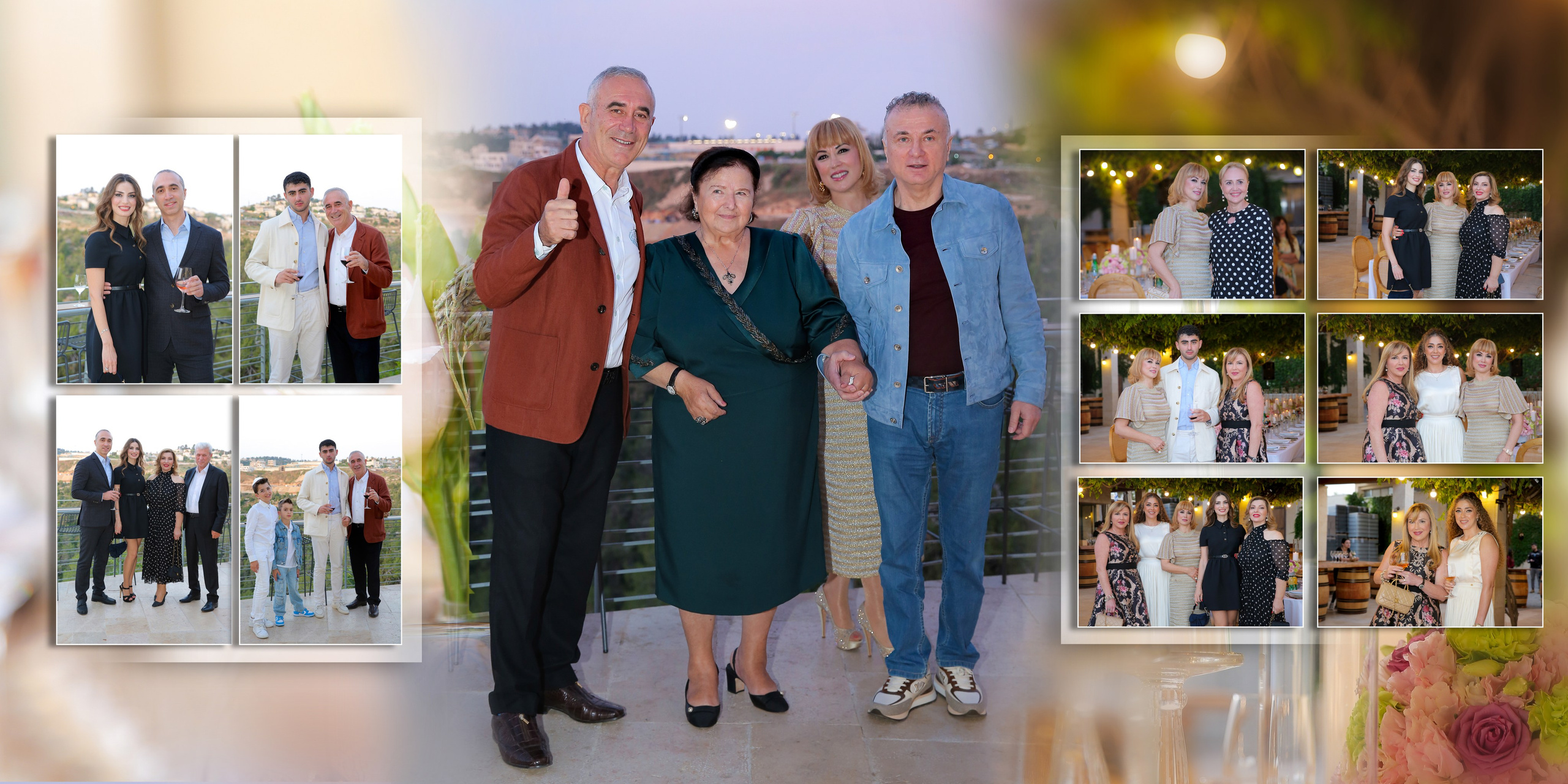 אירינה בת 60. Wedding and events photographers Studio Shalom