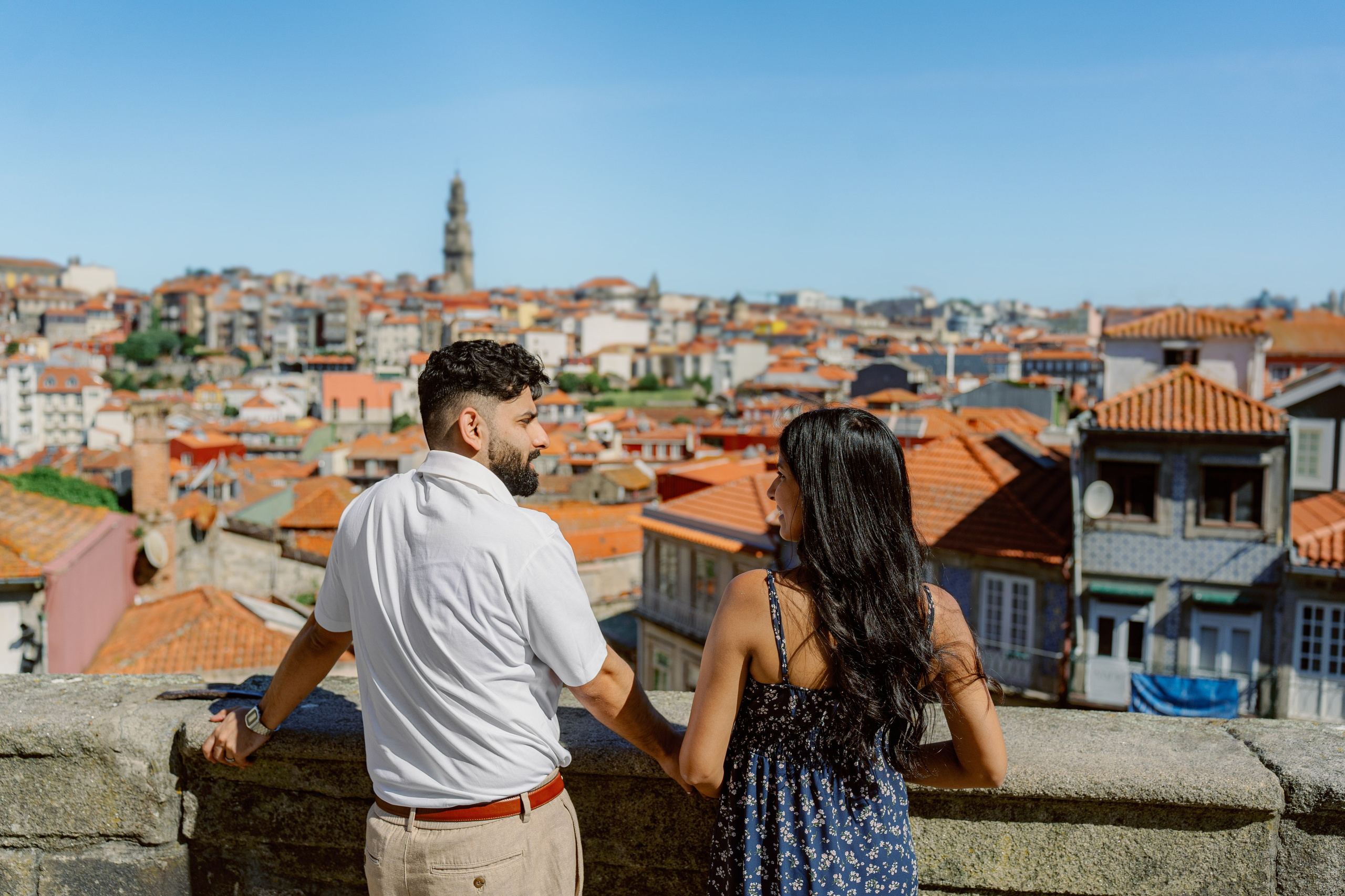 Krishani & Sagar in Porto. Porto Travel Photographer | Couples & Vacation Photos in Portugal — WePortugal