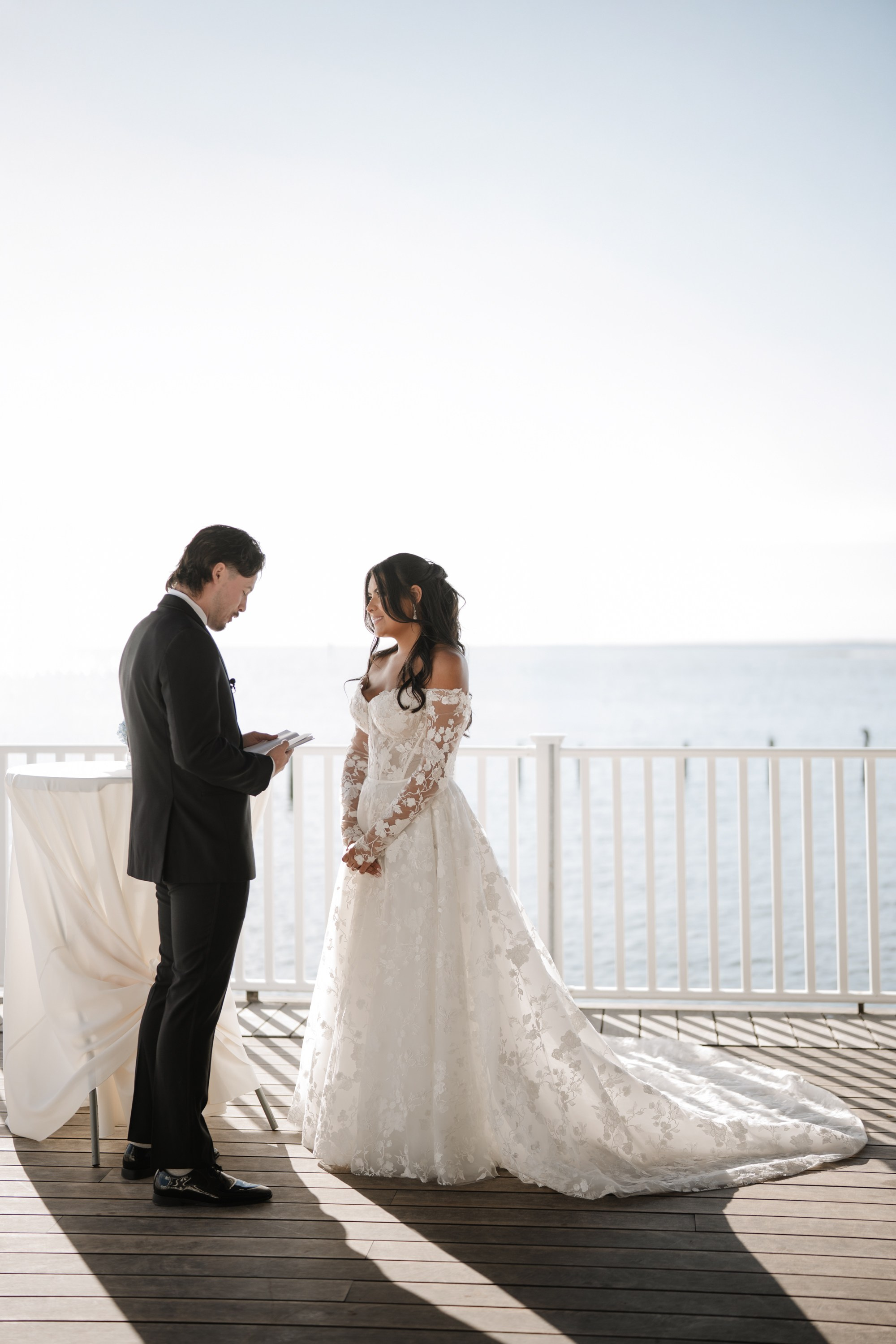 Christina and Ryan’s wedding. Long Beach Island, NJ. Portrait and wedding photographer in New York