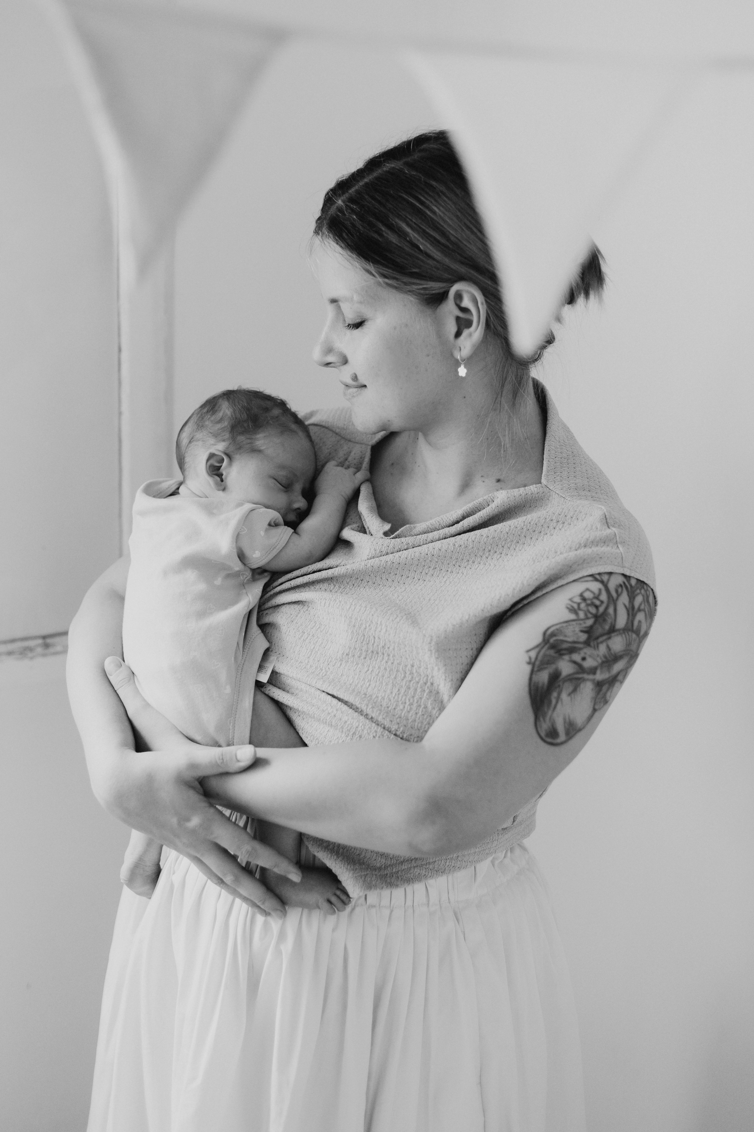 Ella 2 month. Family photographer in Israel