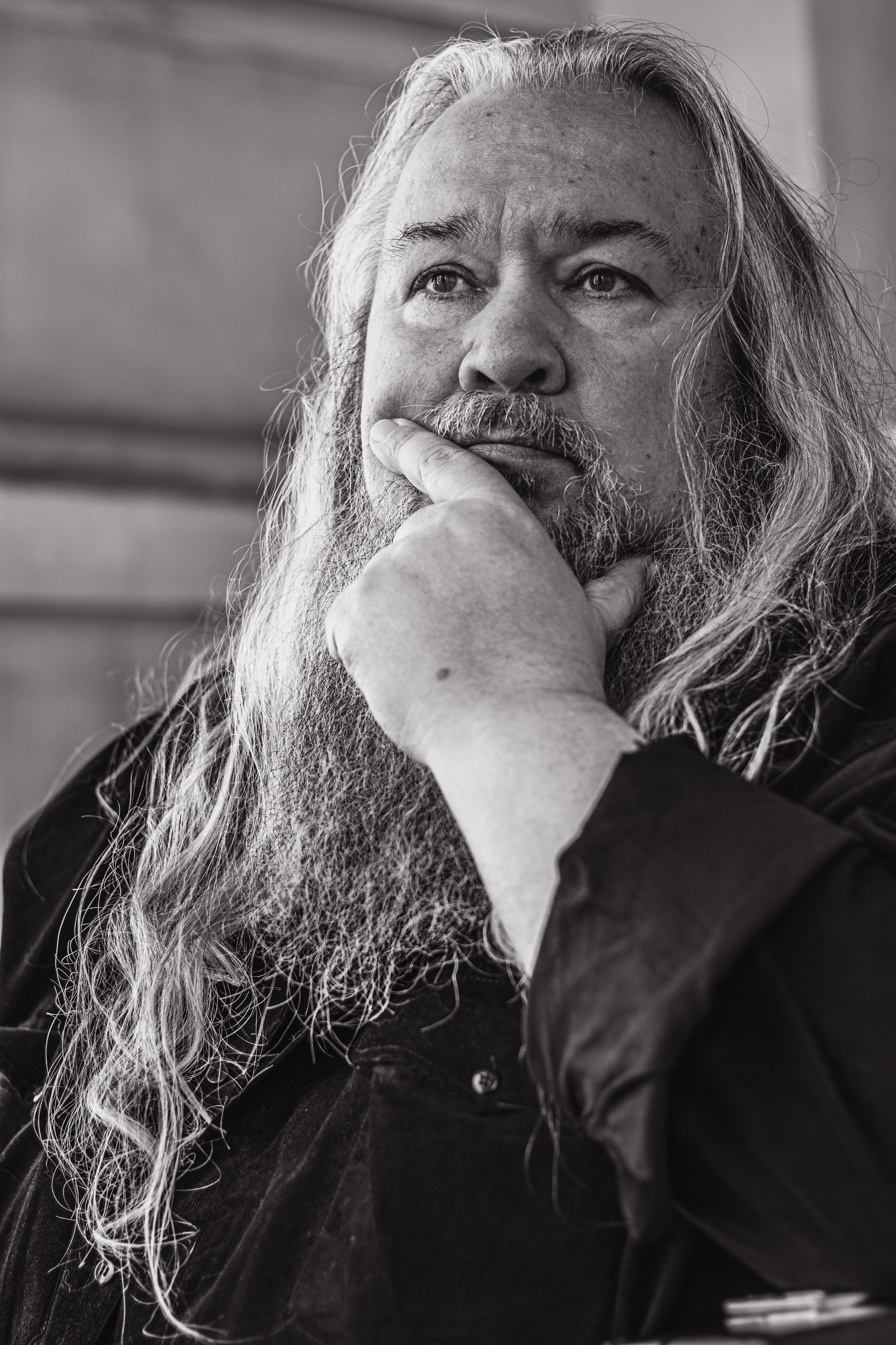 Александр Карев. Съёмка для поэта