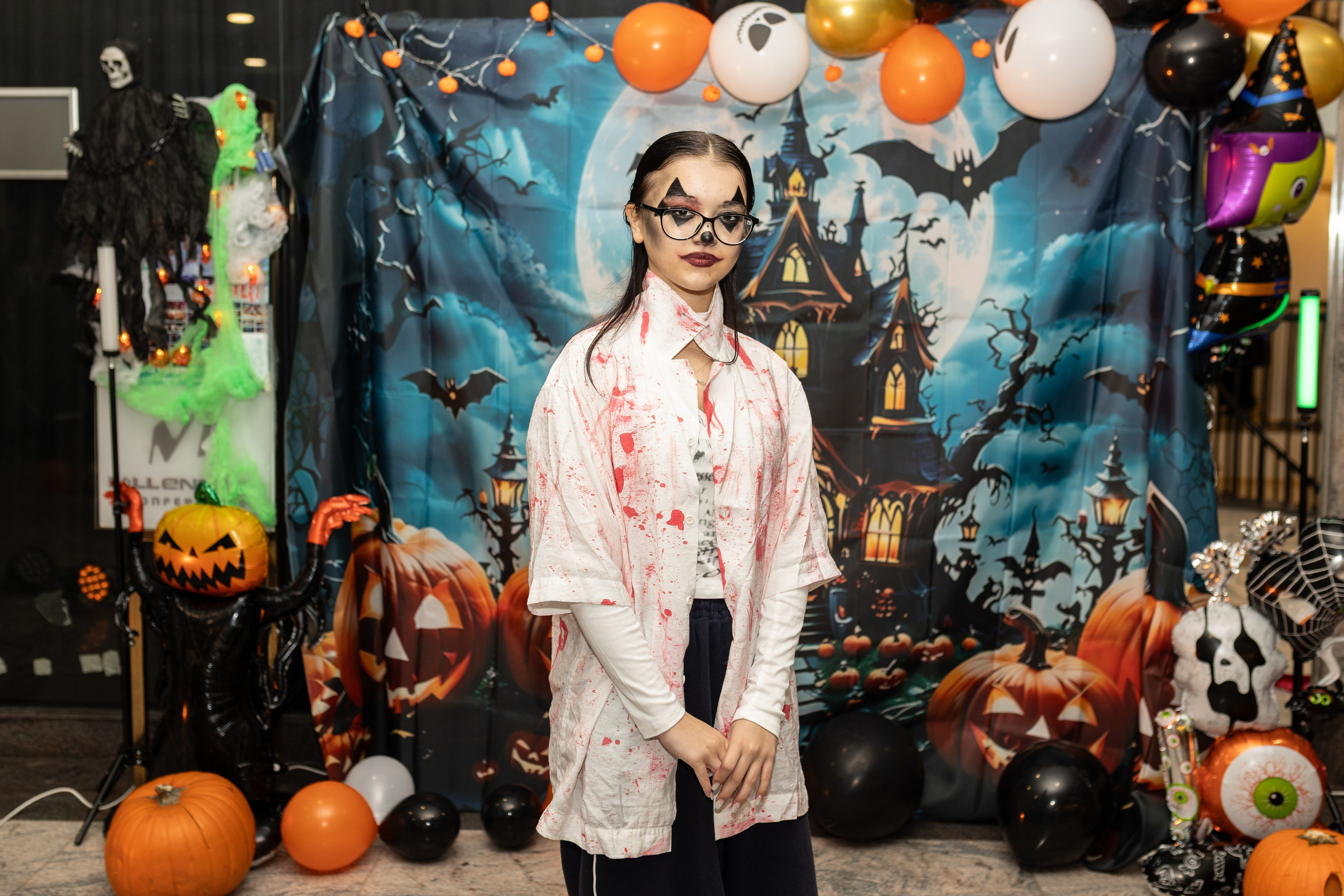 Leo dance studio Helloween 2025. Семейный и детский фотограф в Варшаве Мила Бобровская