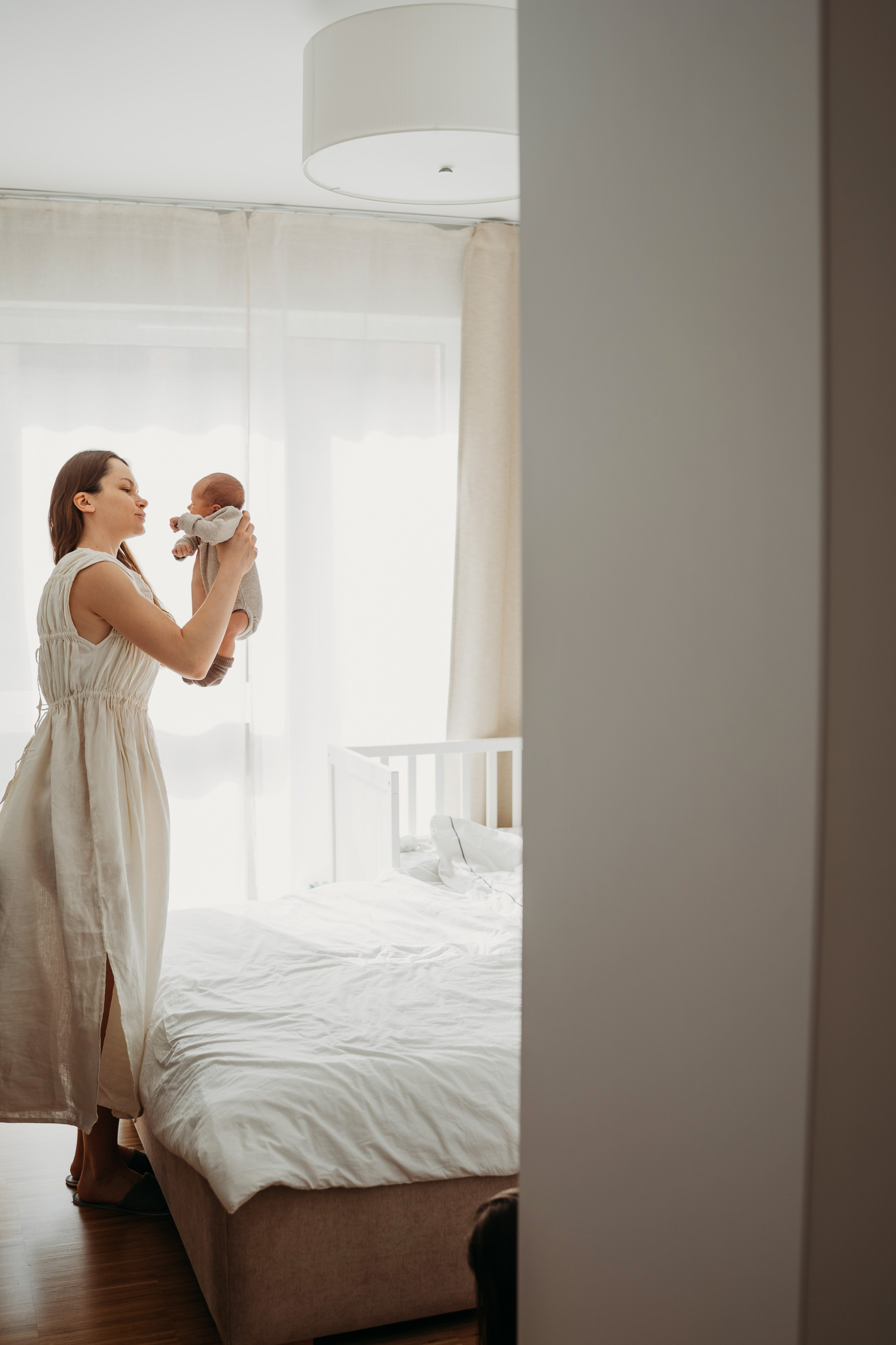 Лео и Соня (10 дней и 5 лет). Фотограф новорожденных и детей первого года Евгения Михалькевич