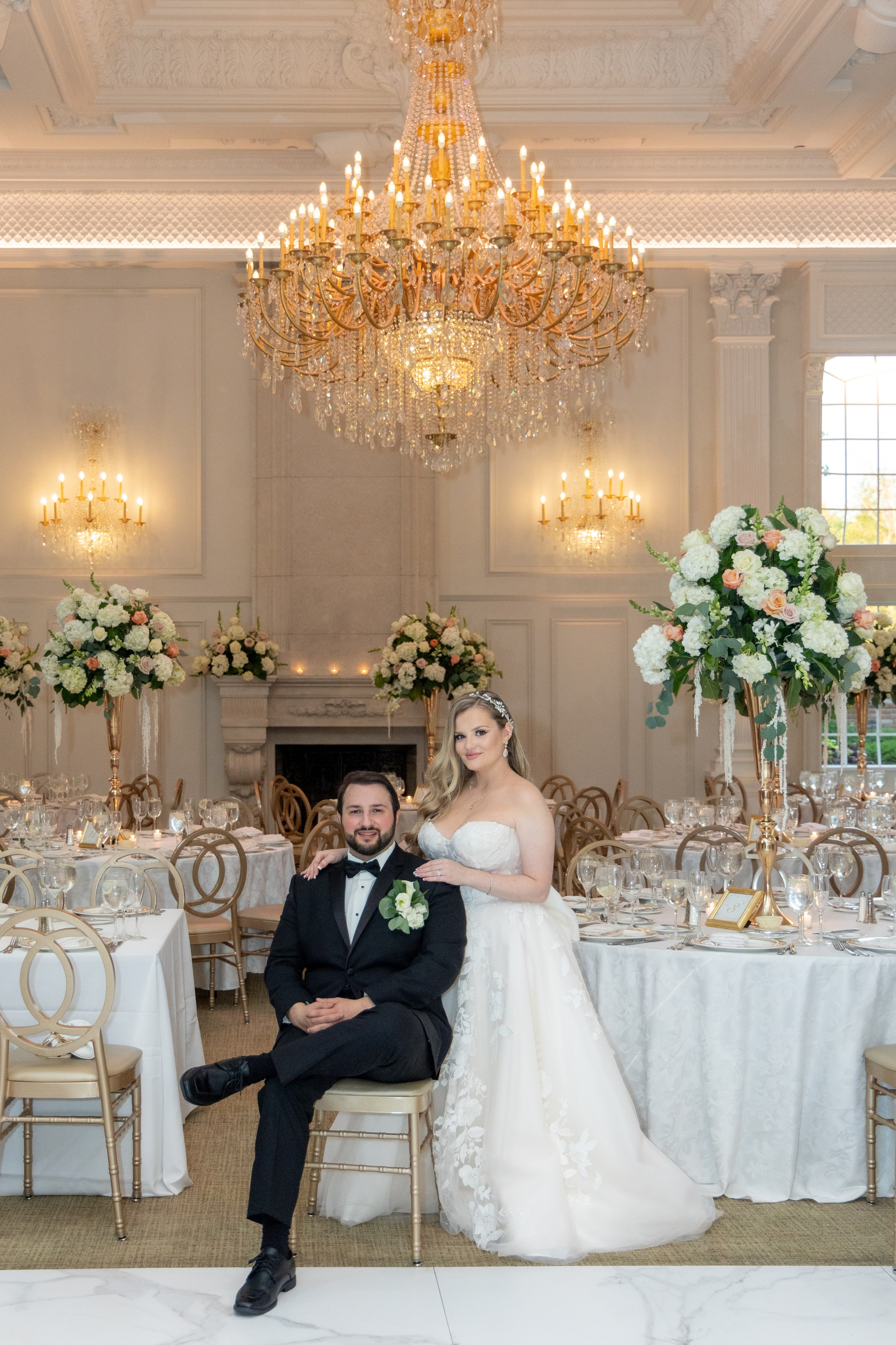 Erica & Vincent, The Estate at Florentine Garden, NJ. Wedding Photo & Video