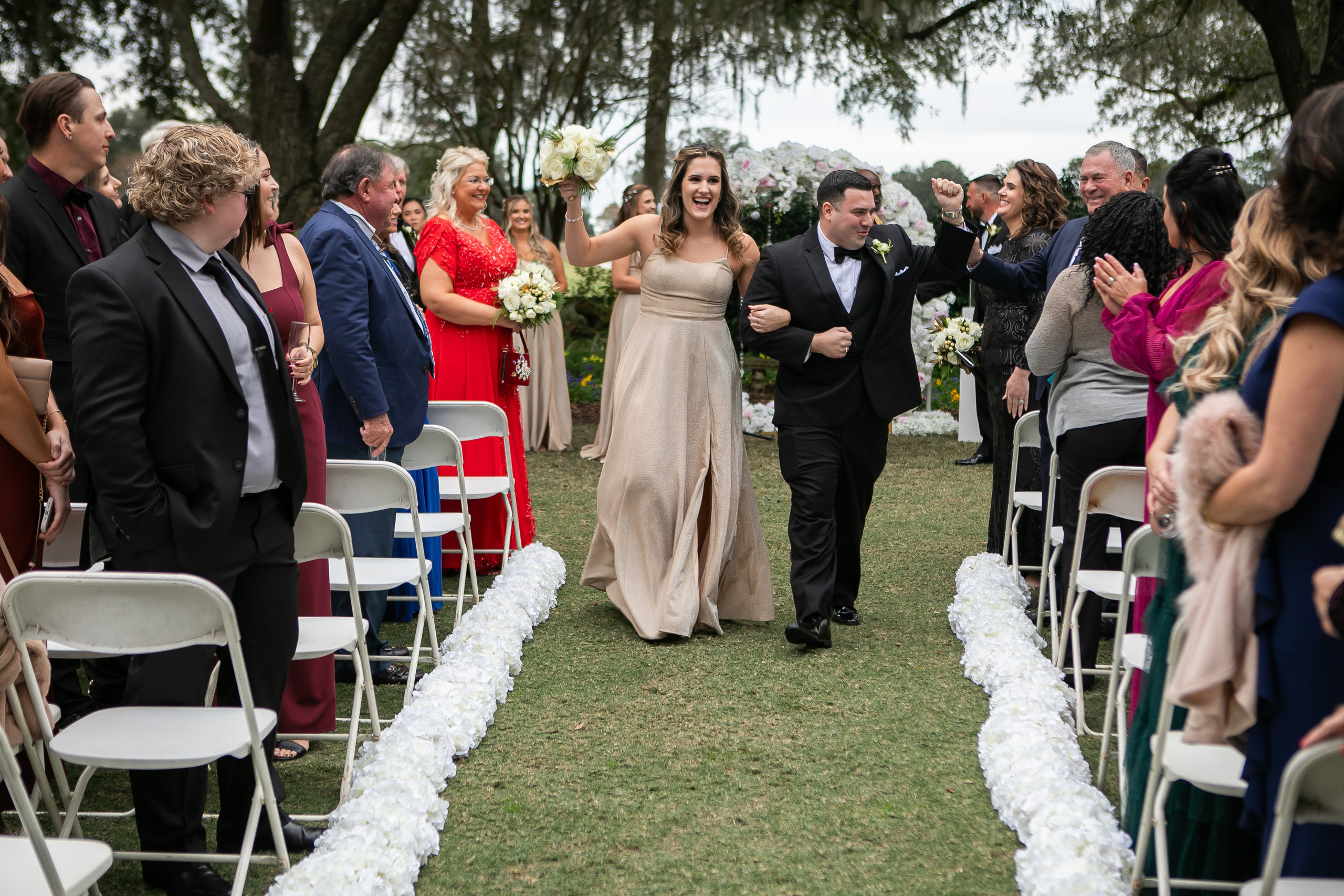 Elegant wedding in Golden Ocala, creating candid photography. Lana Photography — Wedding & Family Photographer in Florida & Beyond