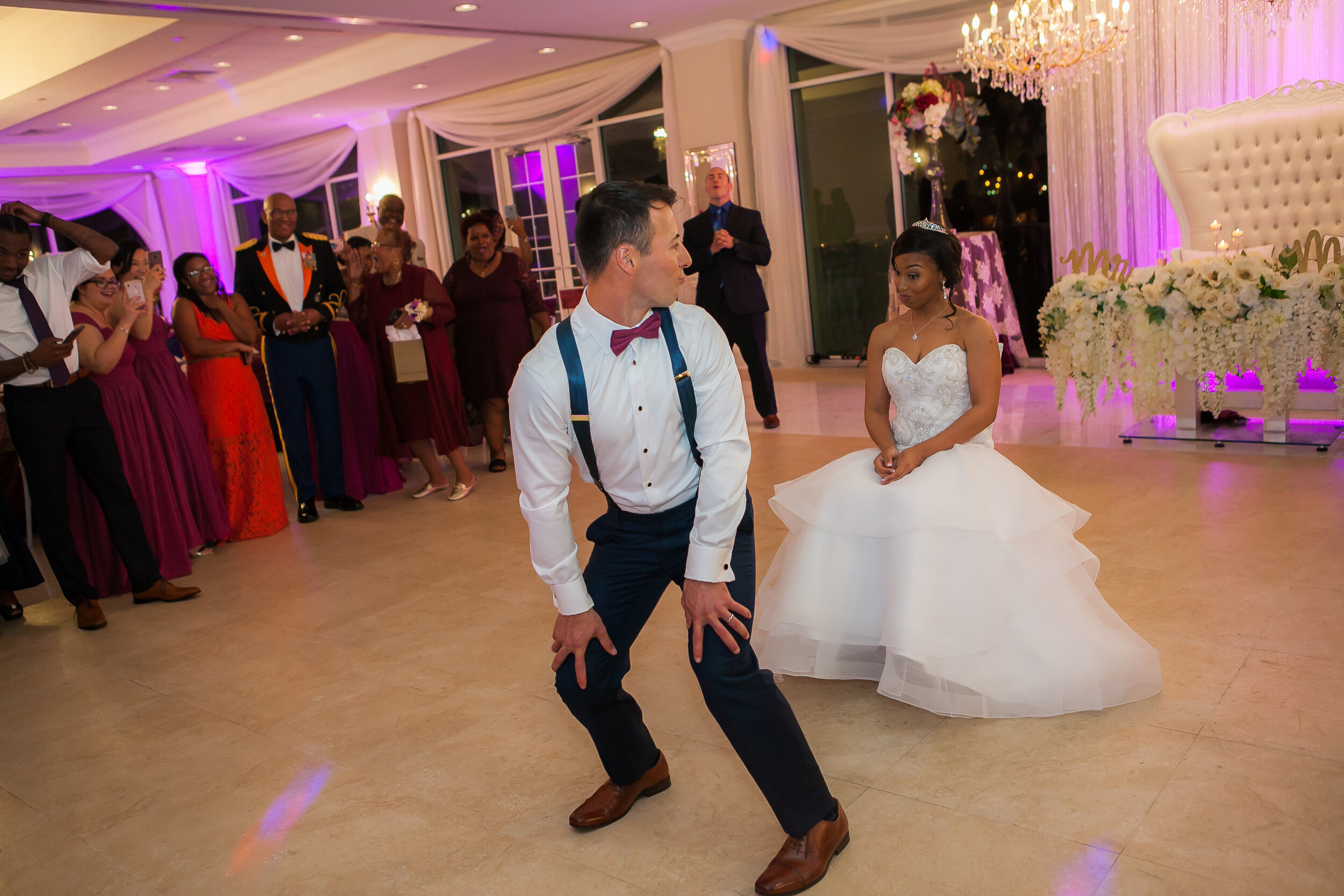 Wedding Reception photography funny wedding photos. Lana Photography — Wedding & Family Photographer in Florida & Beyond