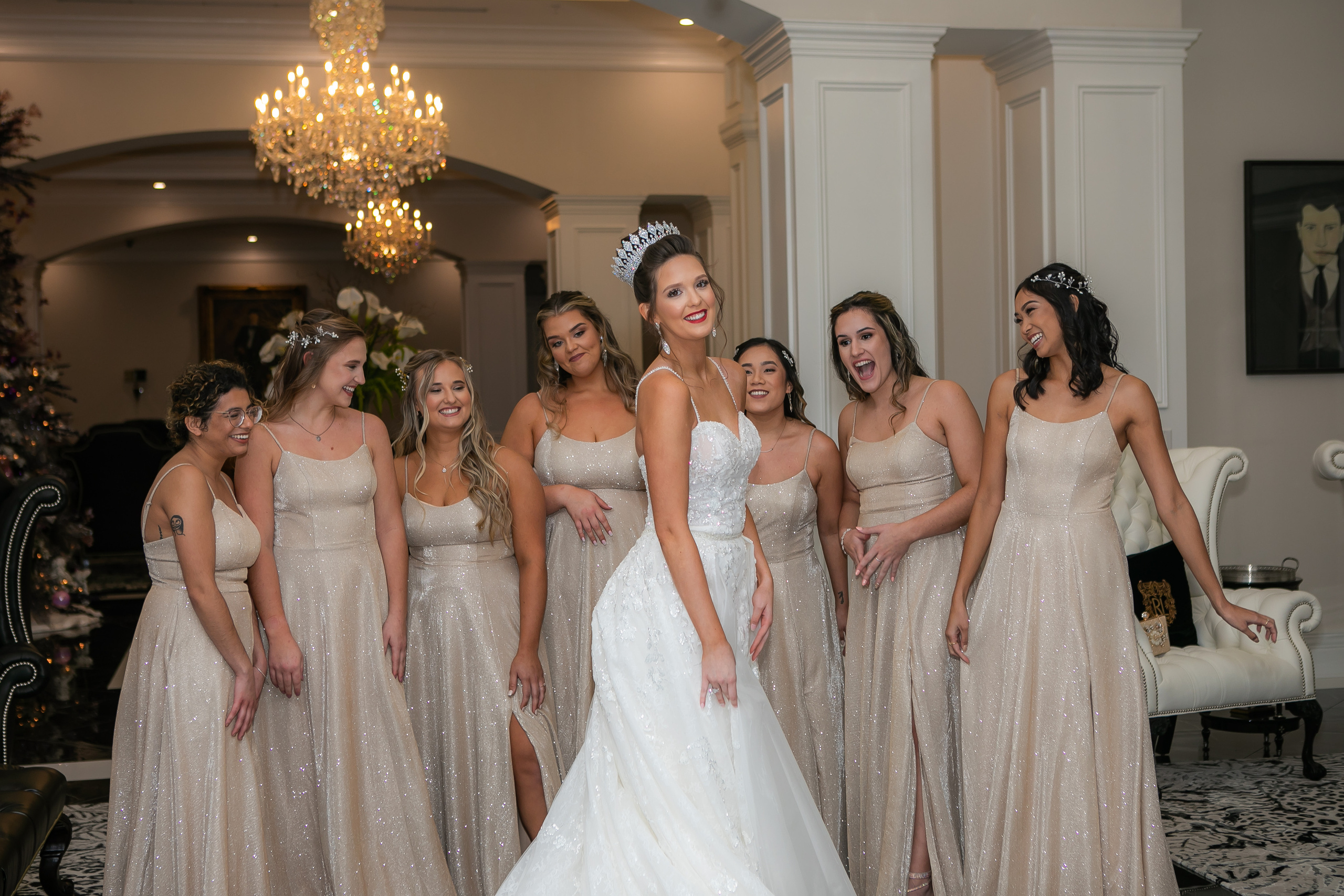 Elegant wedding in Golden Ocala, creating candid photography. Lana Photography — Wedding & Family Photographer in Florida & Beyond