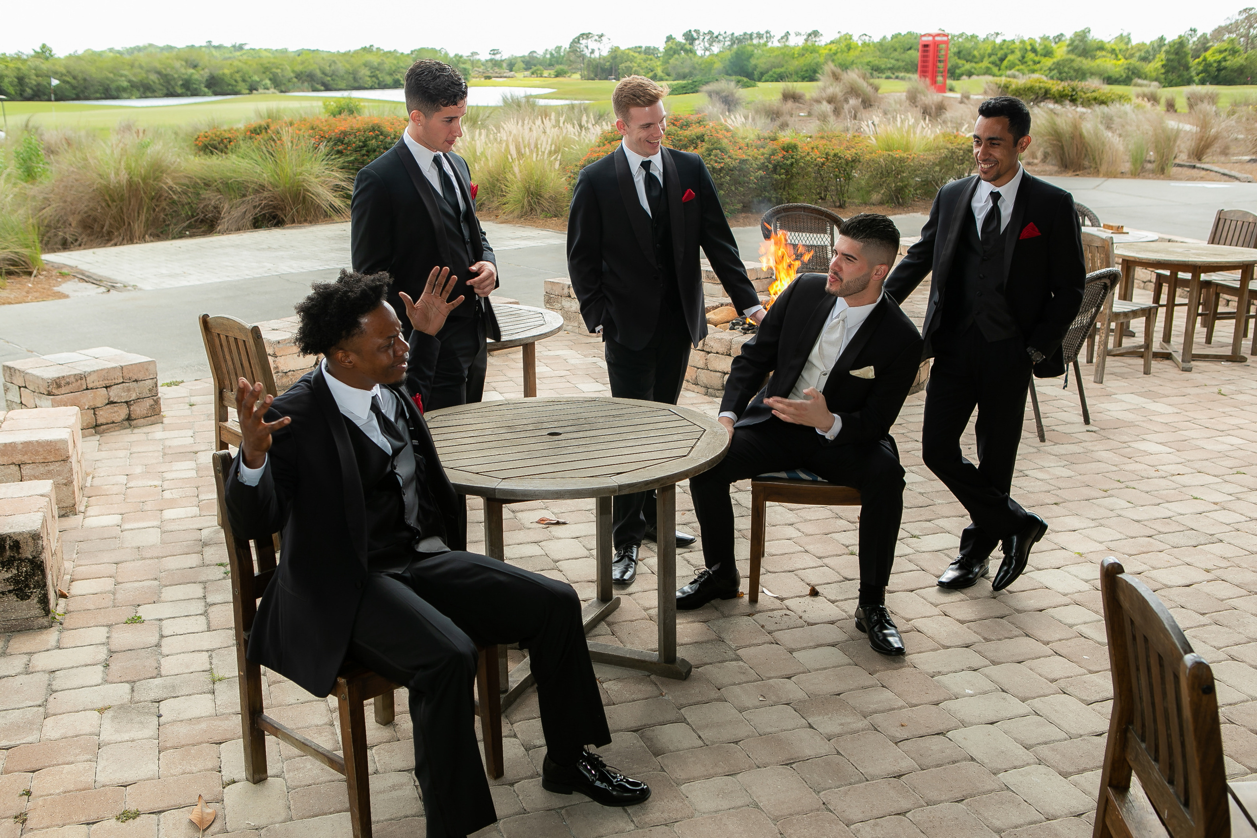 Wedding in the Royal St. Cloud Golf Links genuine moments. Lana Photography — Wedding & Family Photographer in Florida & Beyond