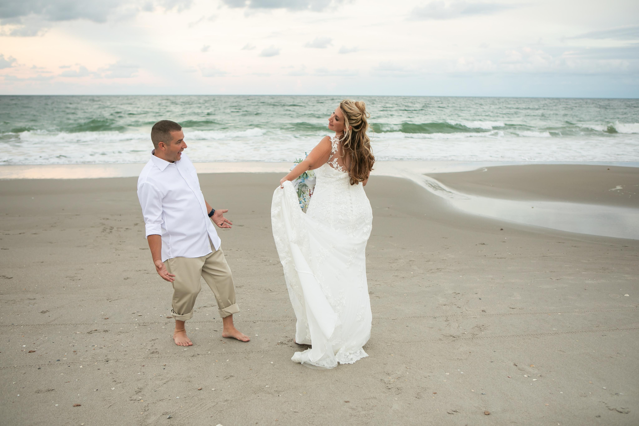 Pelican beach Park,  wedding on the beach. Lana Photography — Wedding & Family Photographer in Florida & Beyond