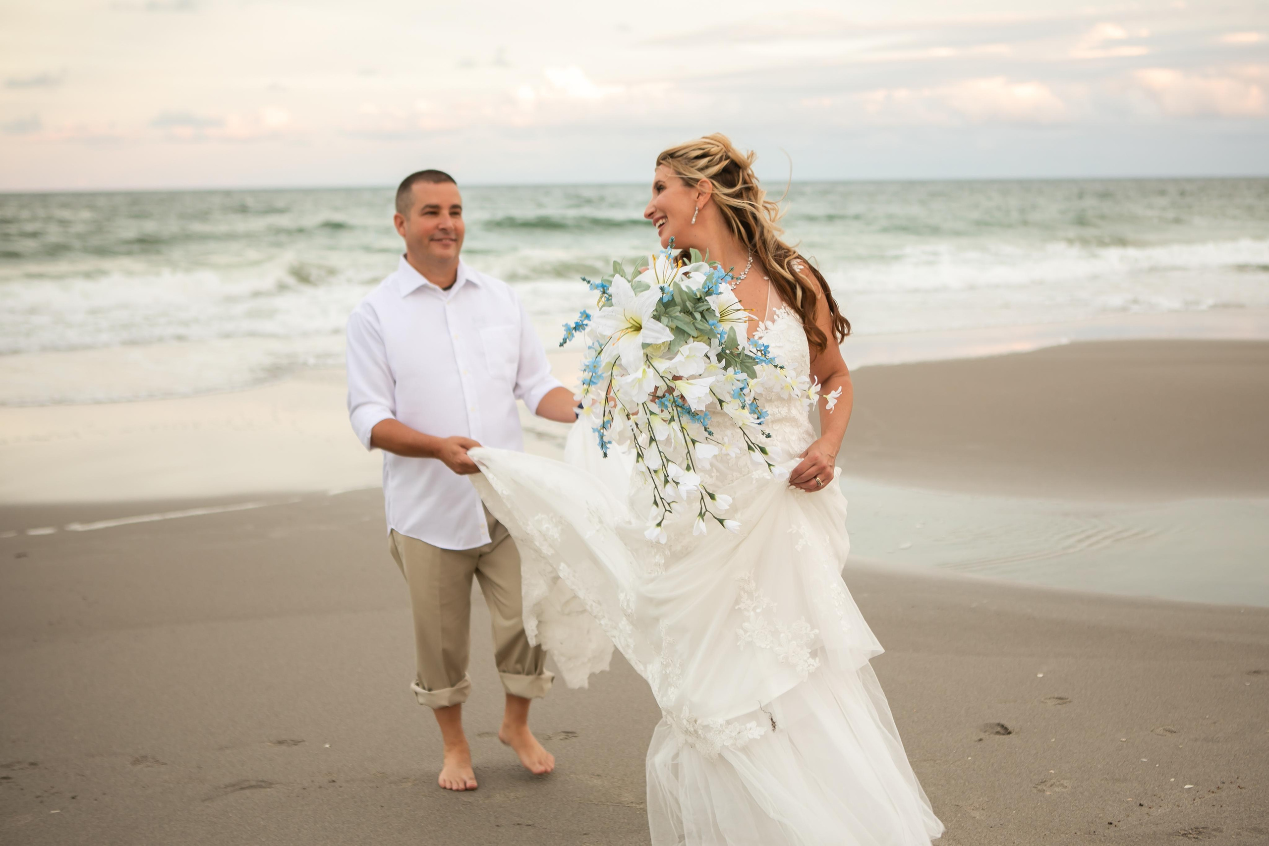 Pelican beach Park,  wedding on the beach. Lana Photography — Wedding & Family Photographer in Florida & Beyond
