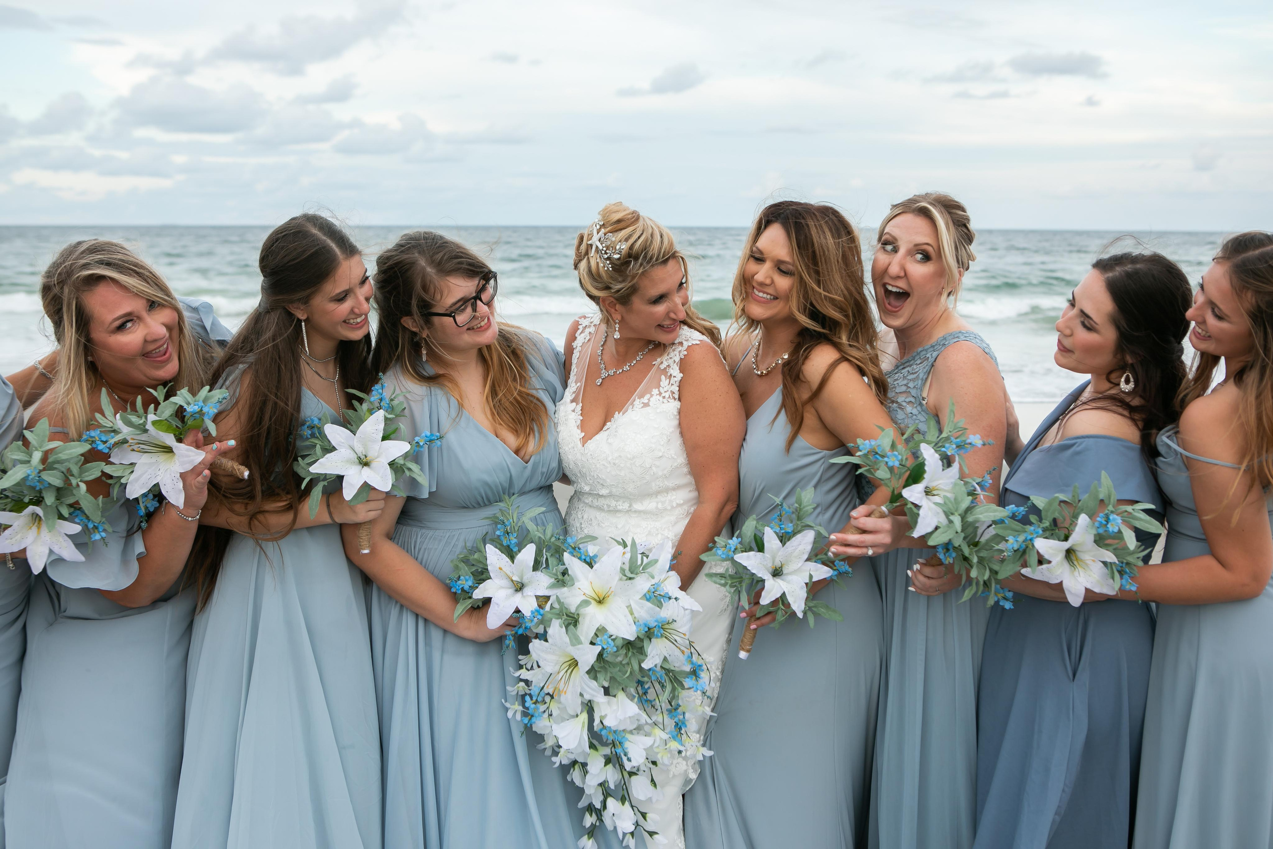 Pelican beach Park,  wedding on the beach. Lana Photography — Wedding & Family Photographer in Florida & Beyond