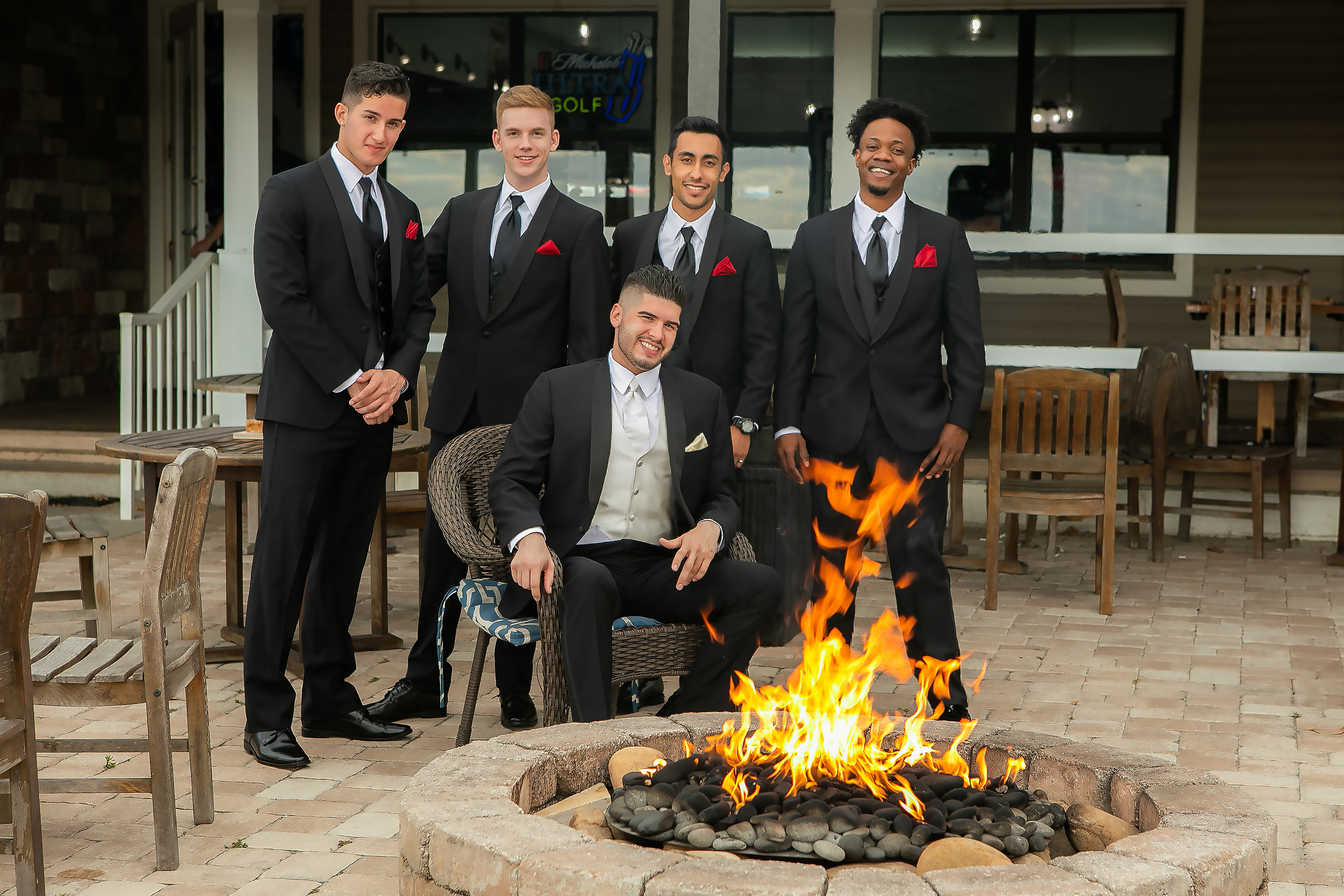 Wedding in the Royal St. Cloud Golf Links genuine moments. Lana Photography — Wedding & Family Photographer in Florida & Beyond