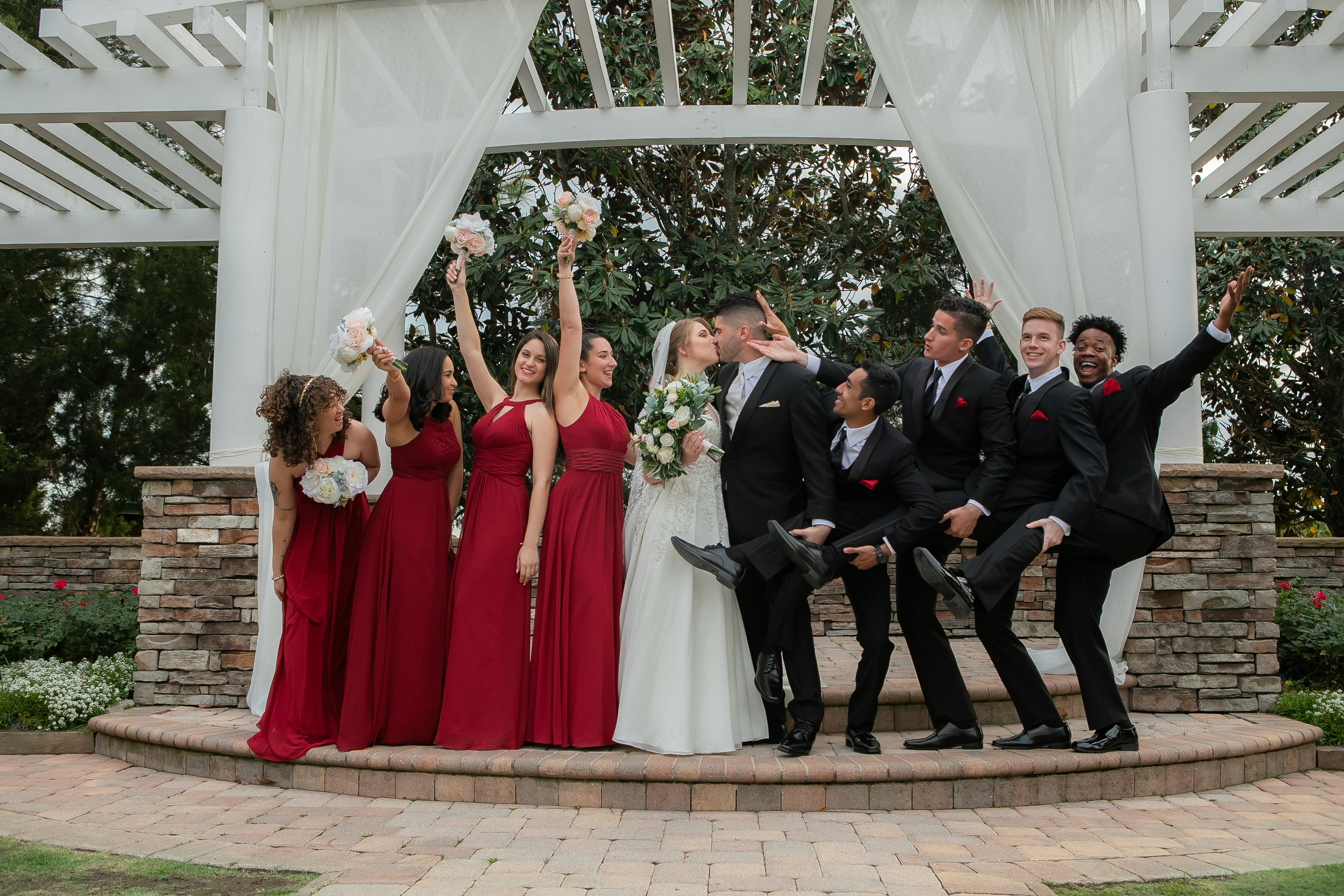 Wedding in the Royal St. Cloud Golf Links genuine moments. Lana Photography — Wedding & Family Photographer in Florida & Beyond