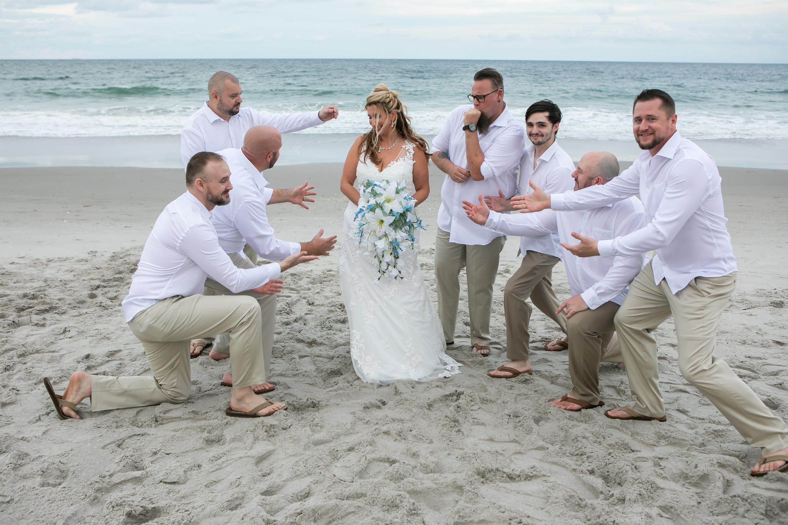 Pelican beach Park,  wedding on the beach. Lana Photography — Wedding & Family Photographer in Florida & Beyond