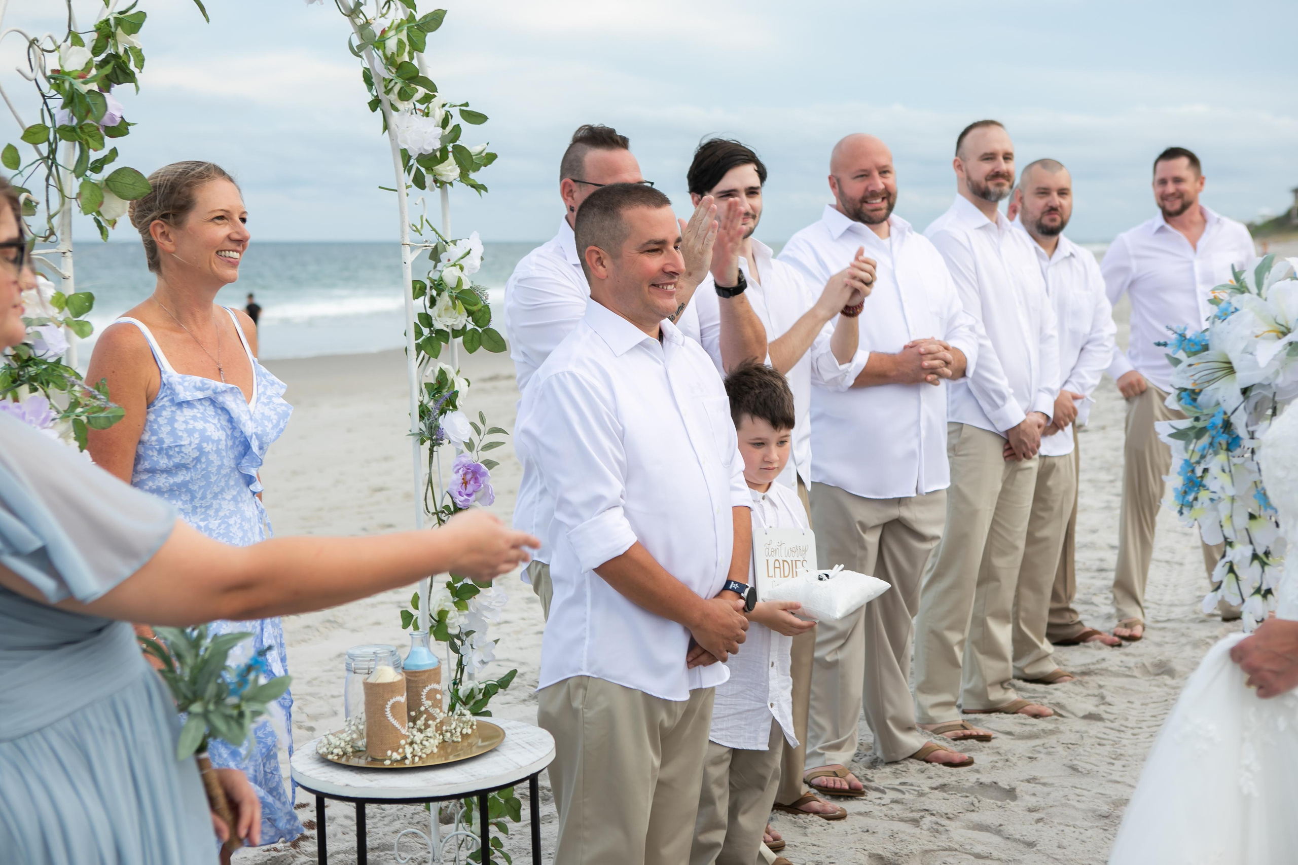 Pelican beach Park,  wedding on the beach. Lana Photography — Wedding & Family Photographer in Florida & Beyond